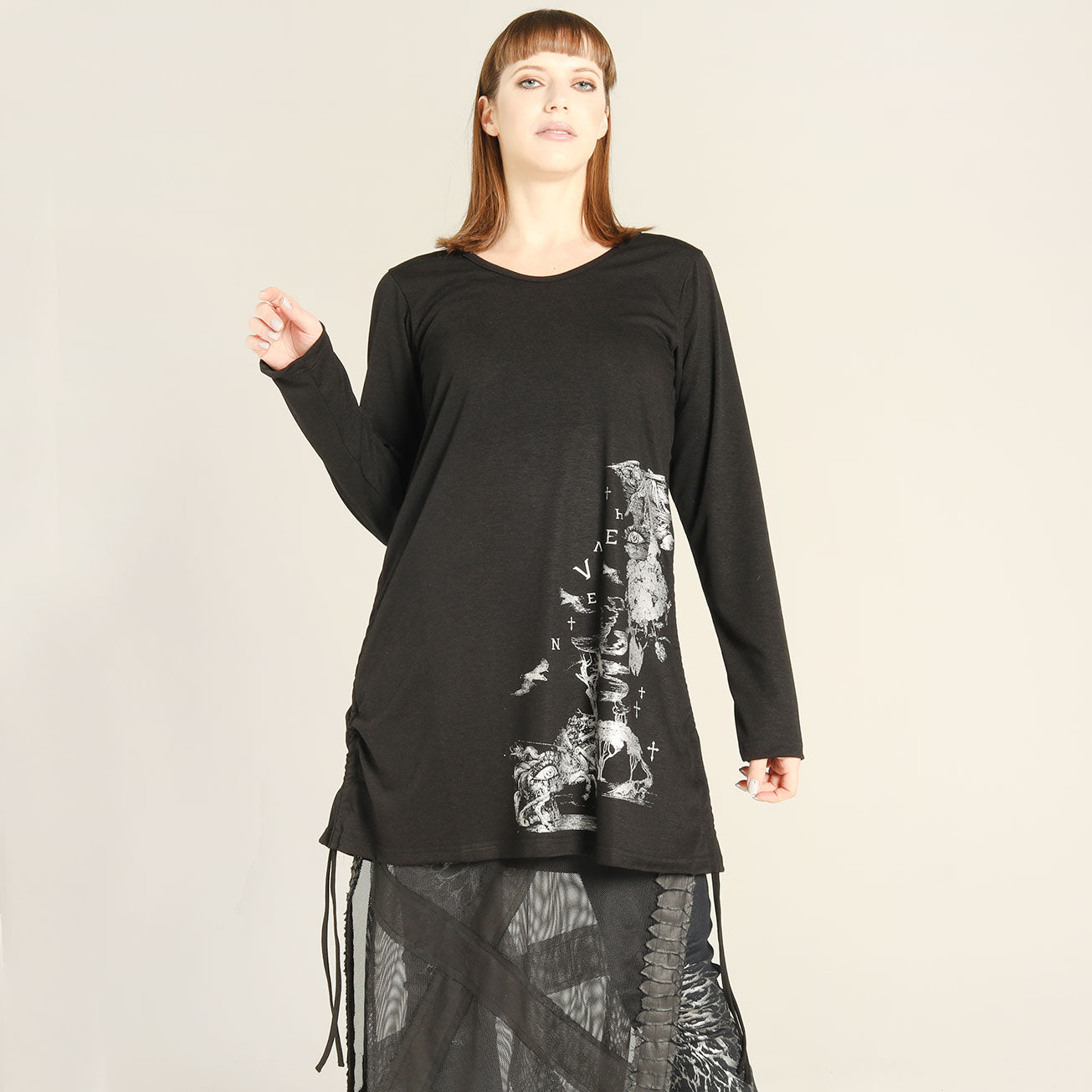 HEAVEN Side Gather TOPS