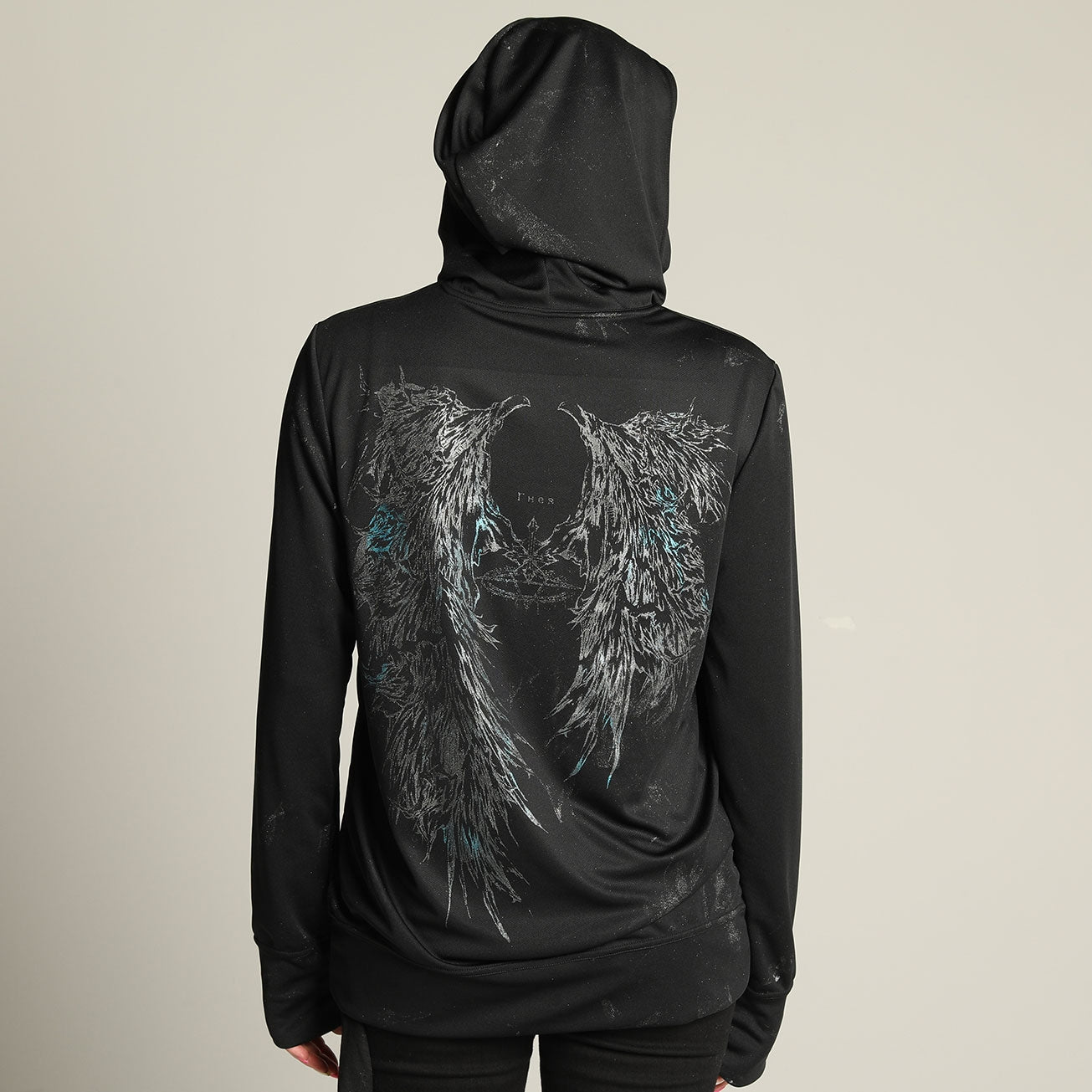 Devil's Wings Sleeve Hoodie