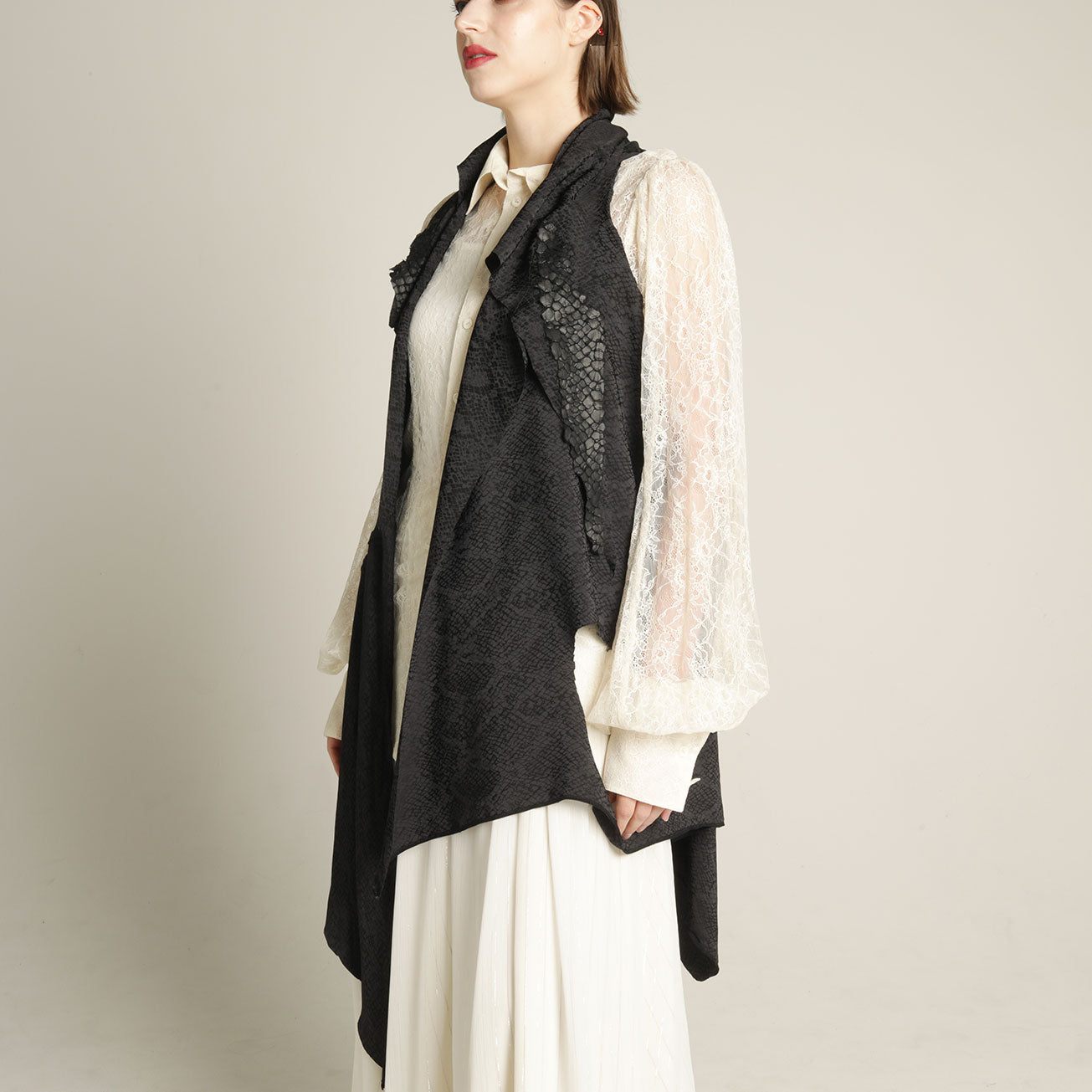 Snake Jacquard Gilet