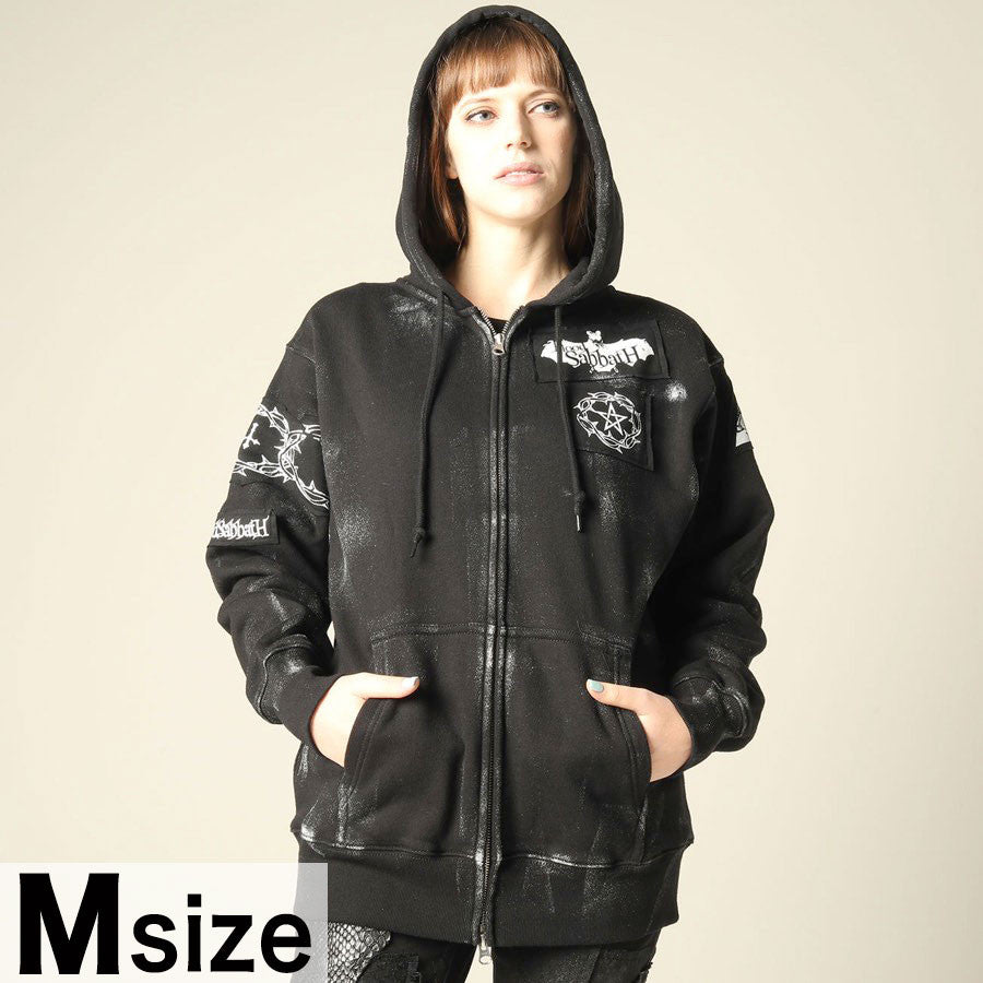 Crash Patch Long Hoodie (3サイズ)