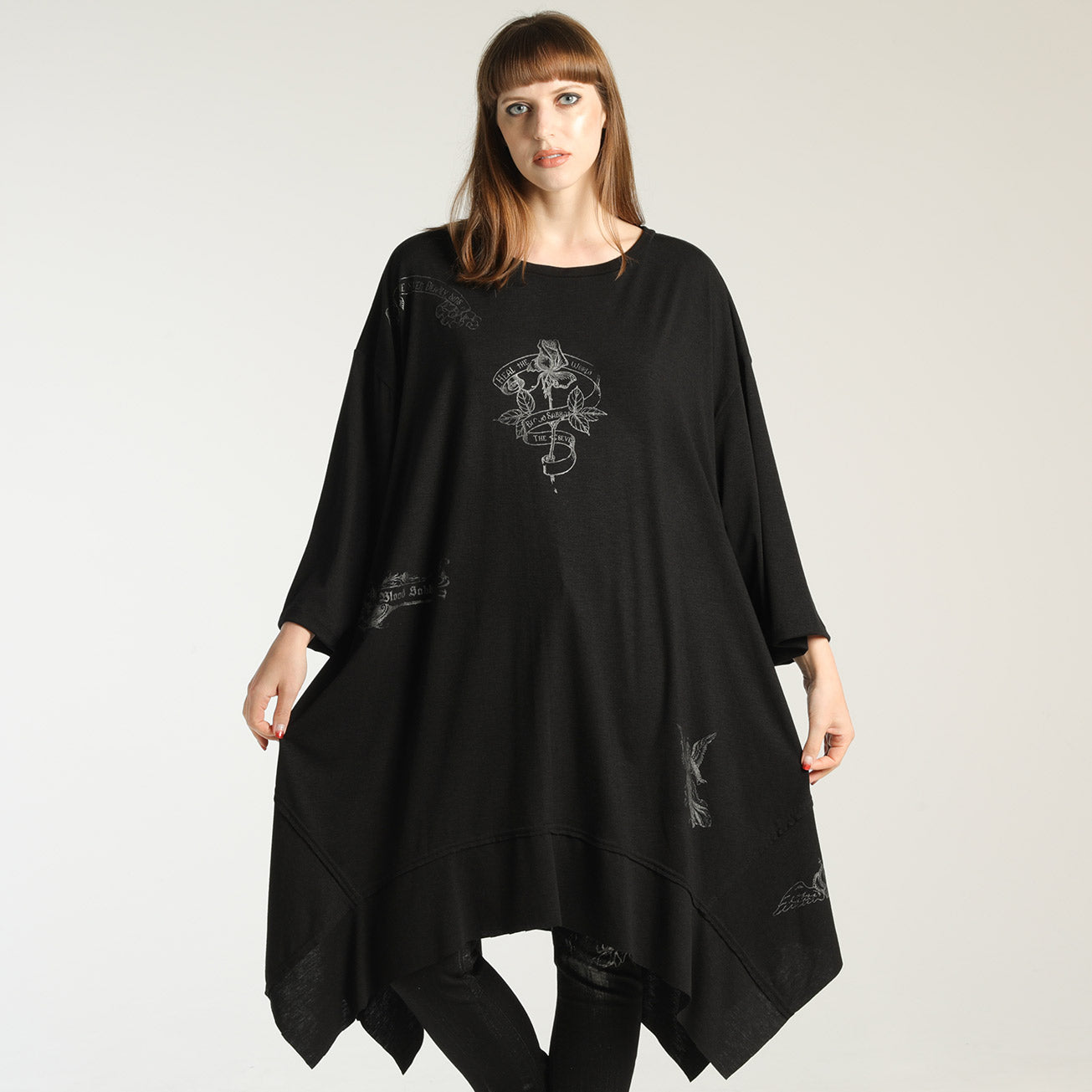 Darkness Super Loose Tong Dress