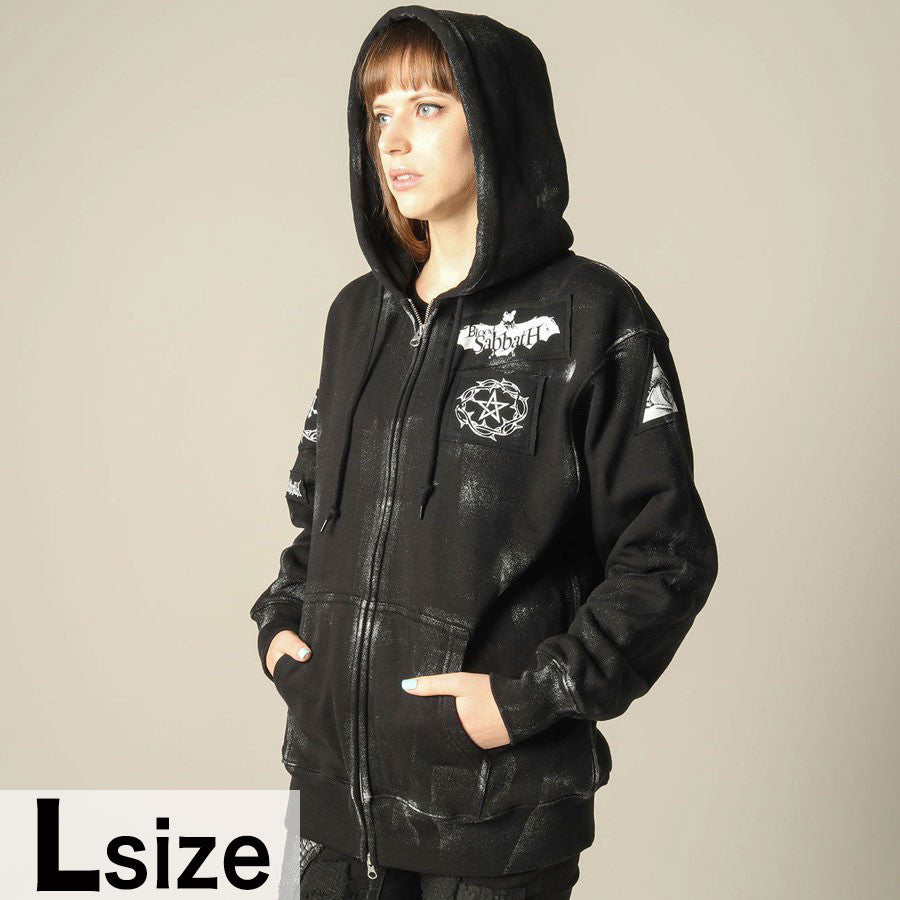 Crash Patch Long Hoodie (3サイズ)