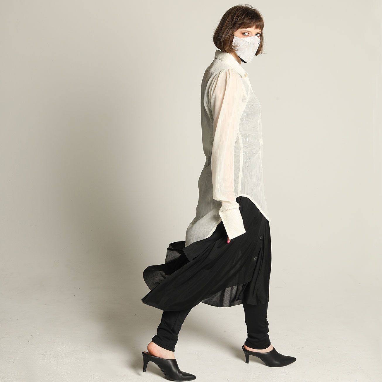 Human camouflage MOUTH SHIELD / M