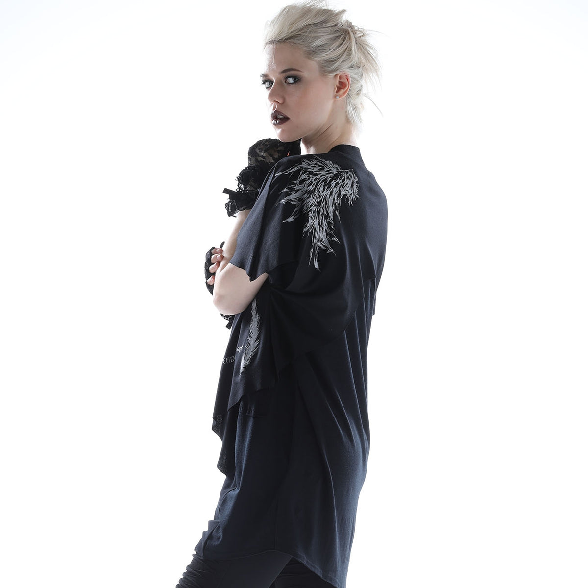 Lucifer Wings short TOPS