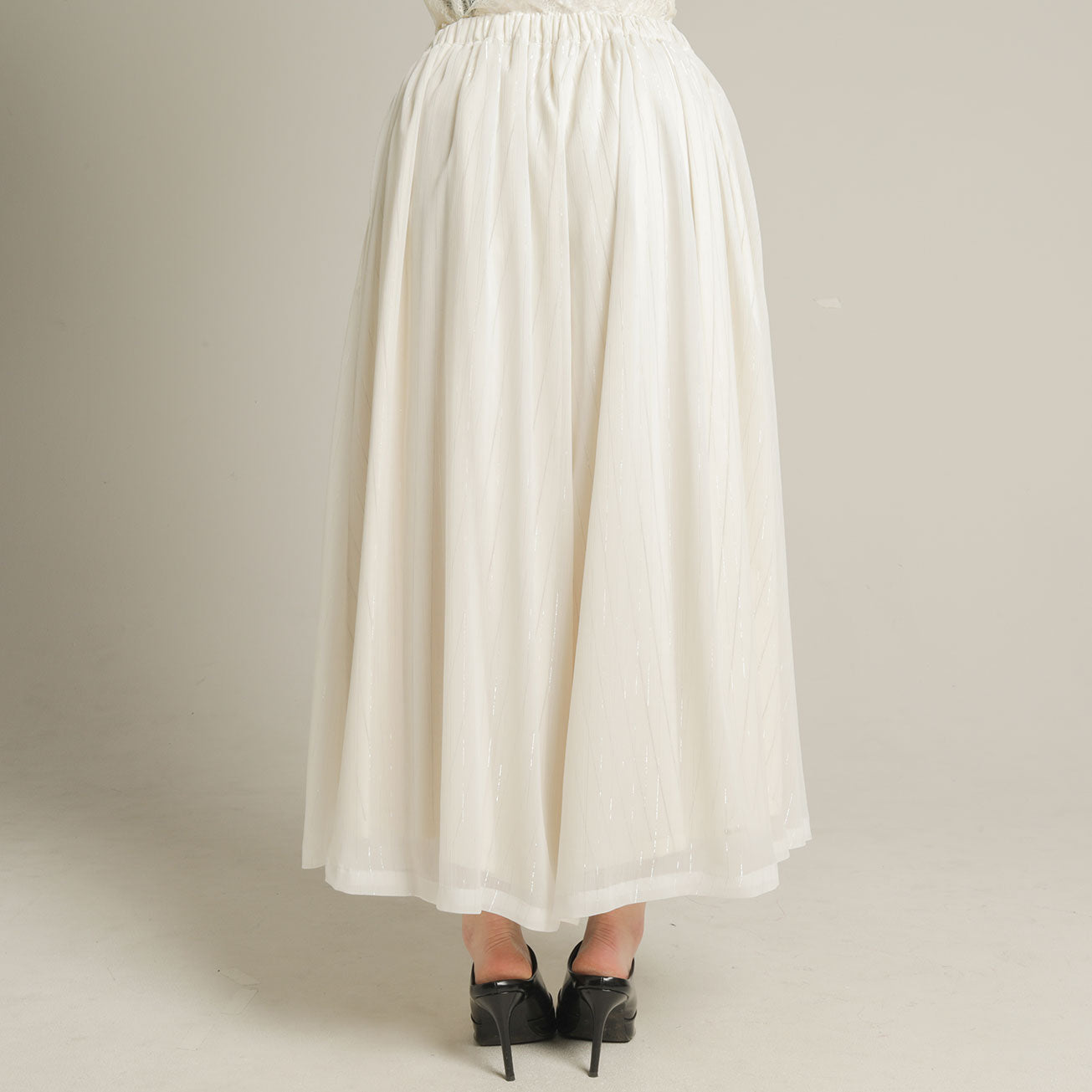 See-Through Wide Pants
