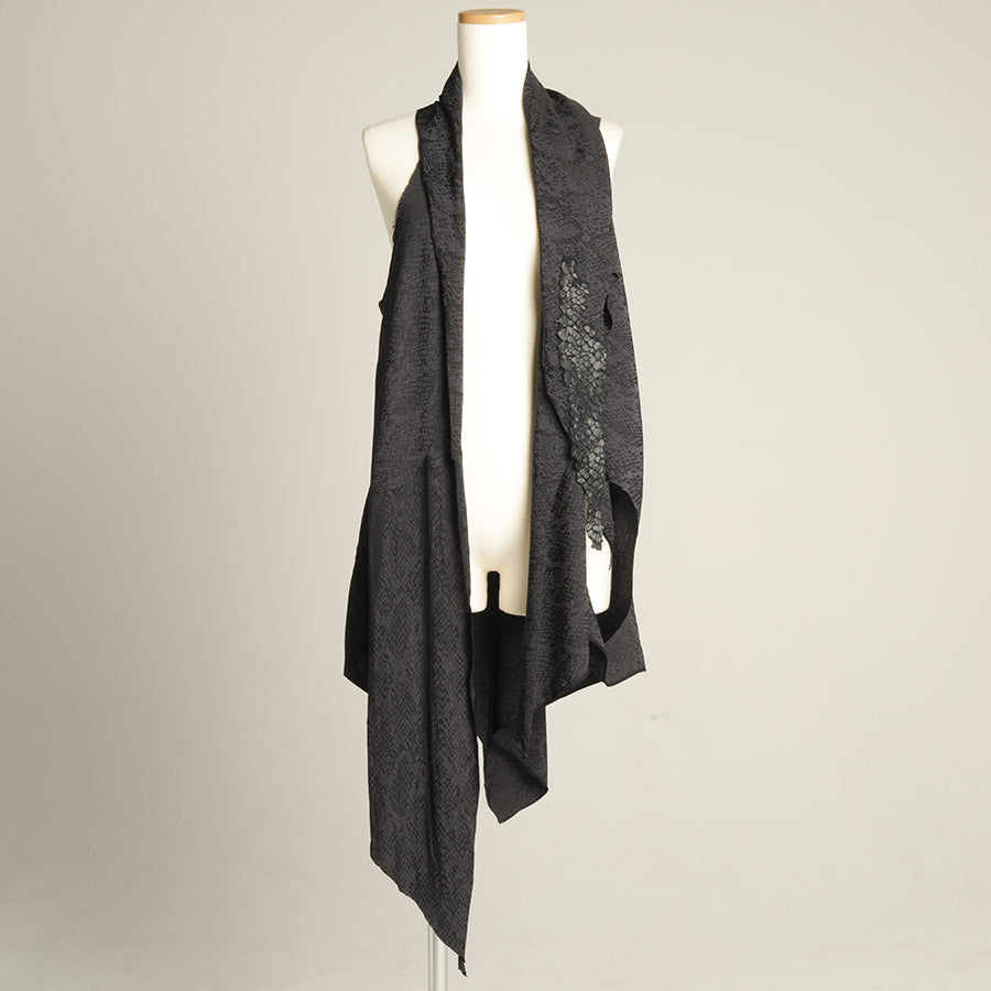 Snake Jacquard Gilet