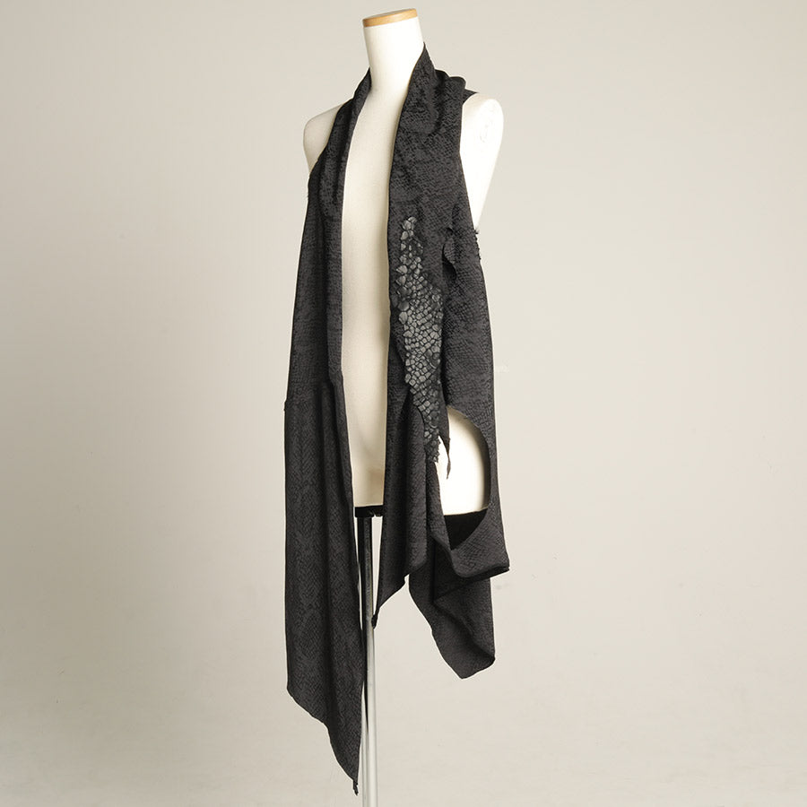 Snake Jacquard Gilet