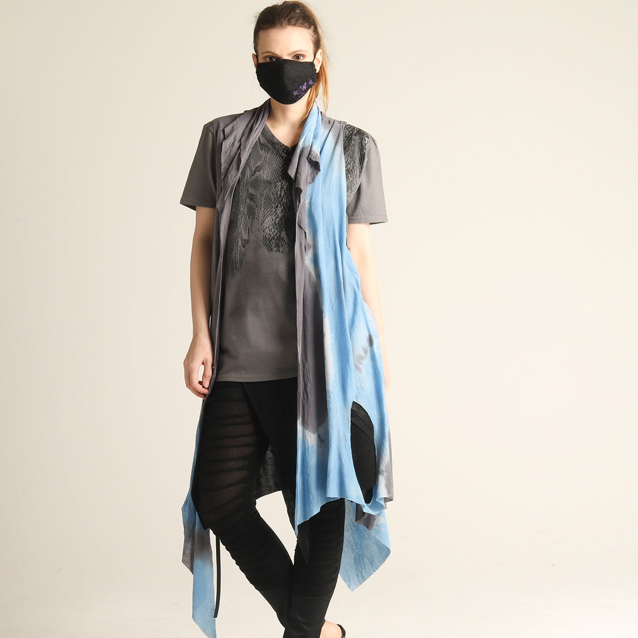 蛇秤V领T-SH(3尺寸)