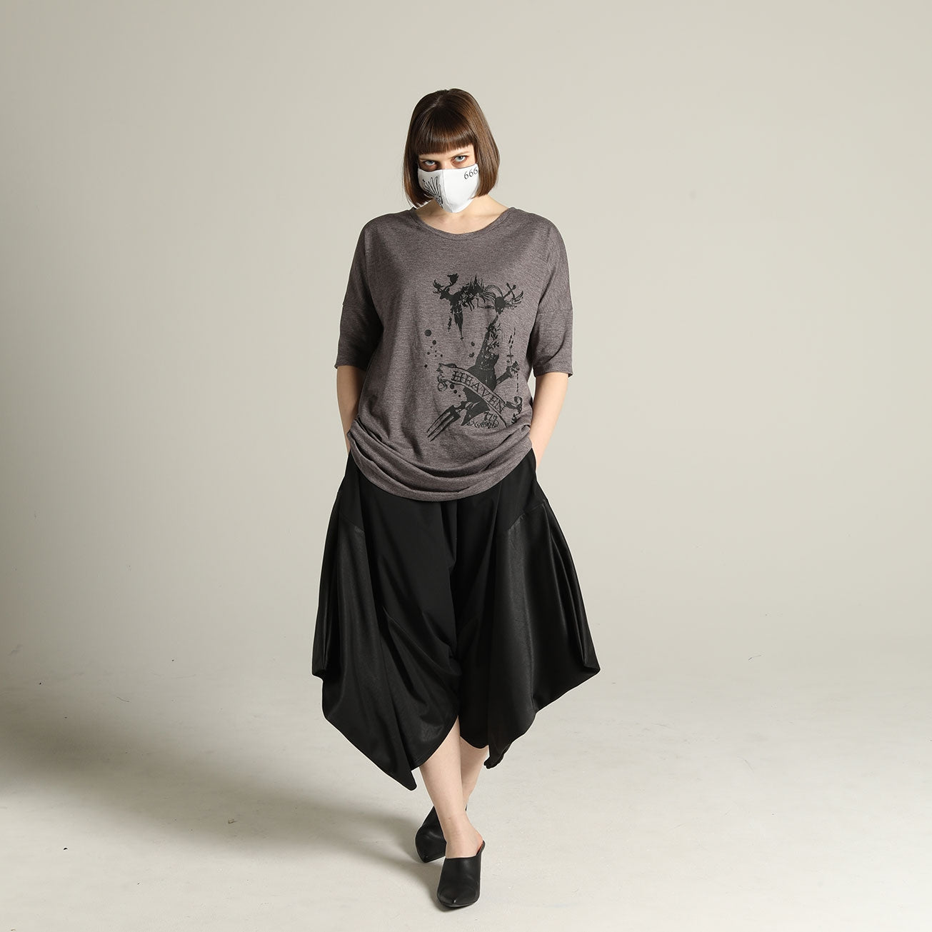 "666" Dark Angel Mask Wear 2/ L