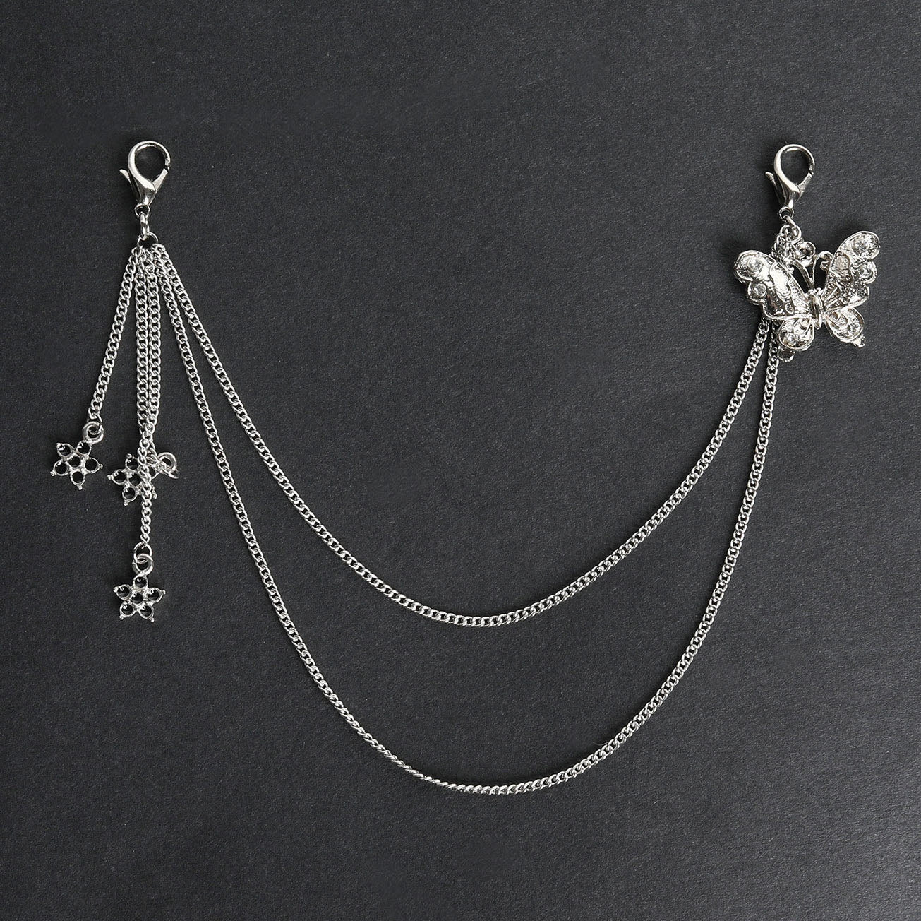 Butterfly & Lucky Star Chain MACCESSORY