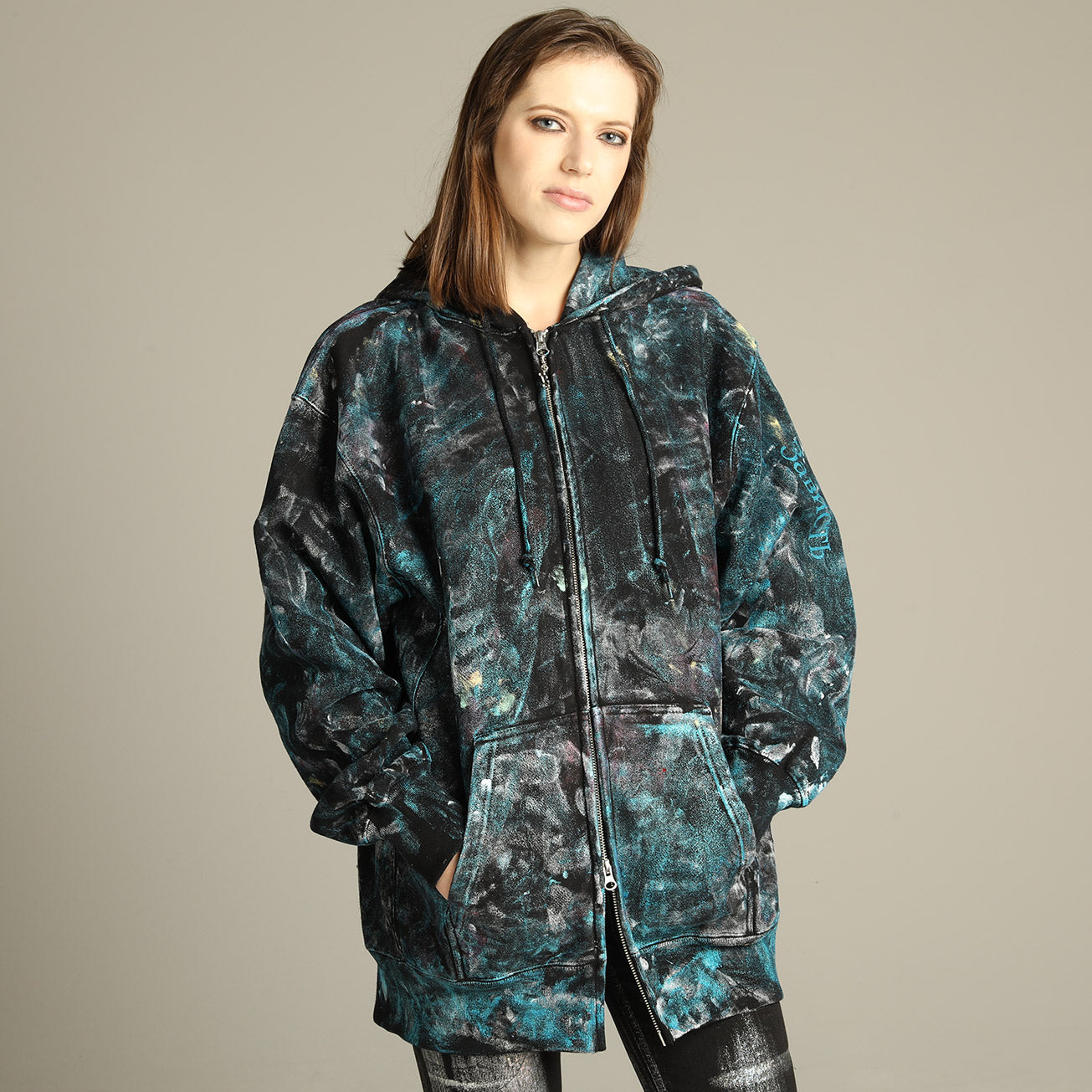 Crash Paint Warm Hoodie (3 sizes)
