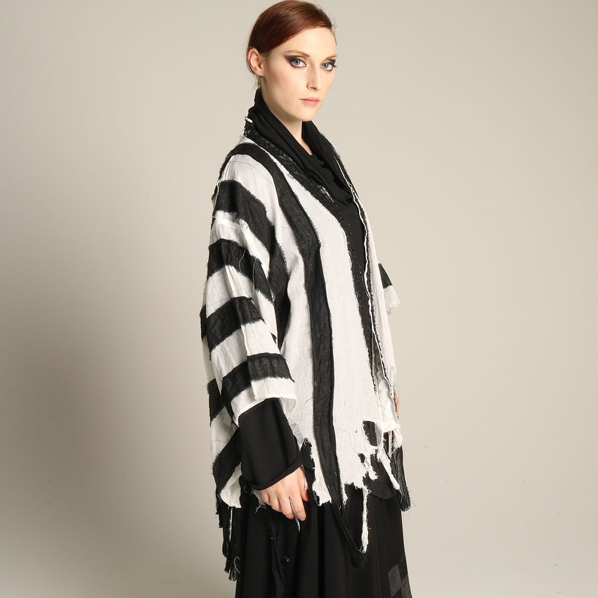 STRIPE SHINOBI KIMONO