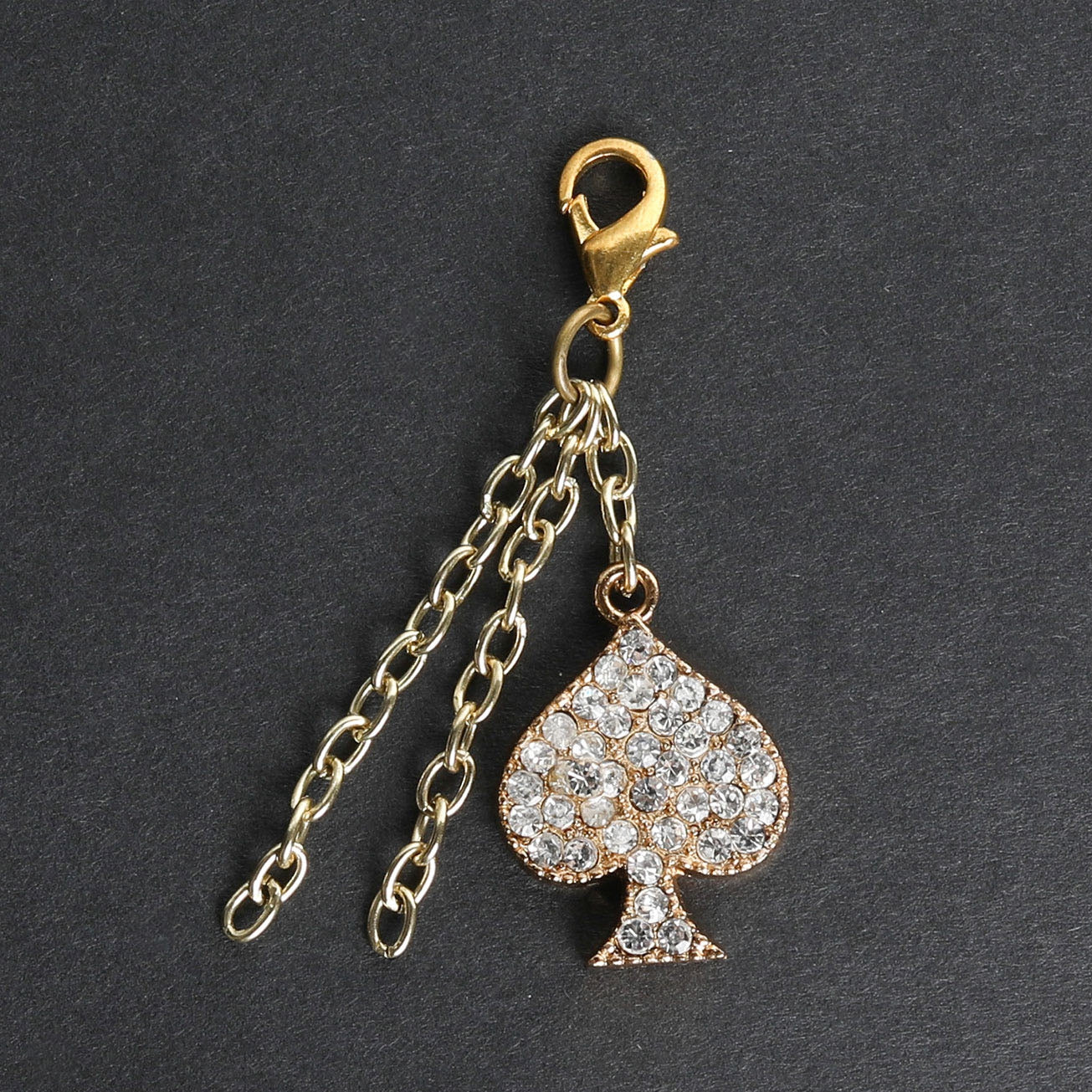 Rhinestone spade MACCESSORY