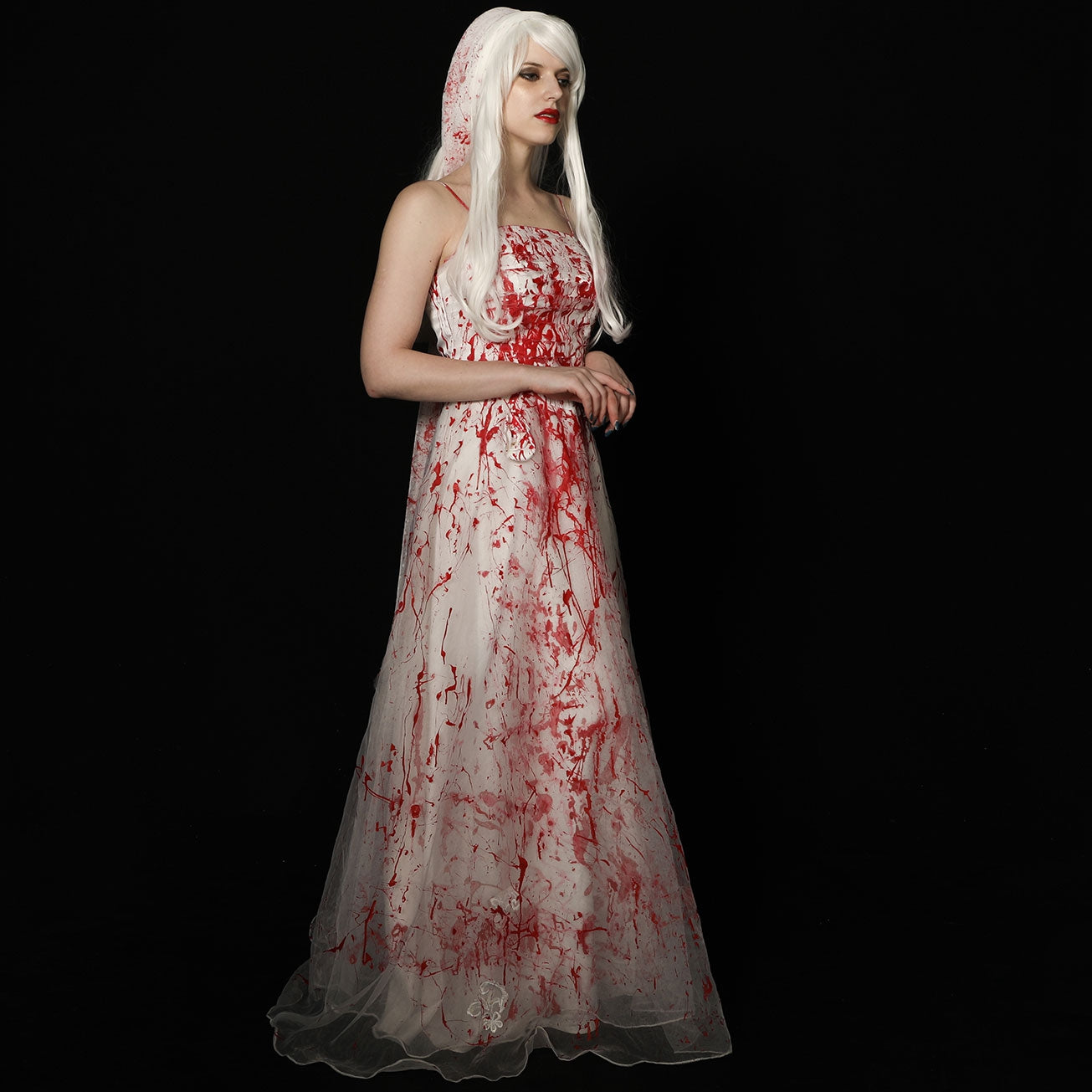 Blood slender wedding dresses