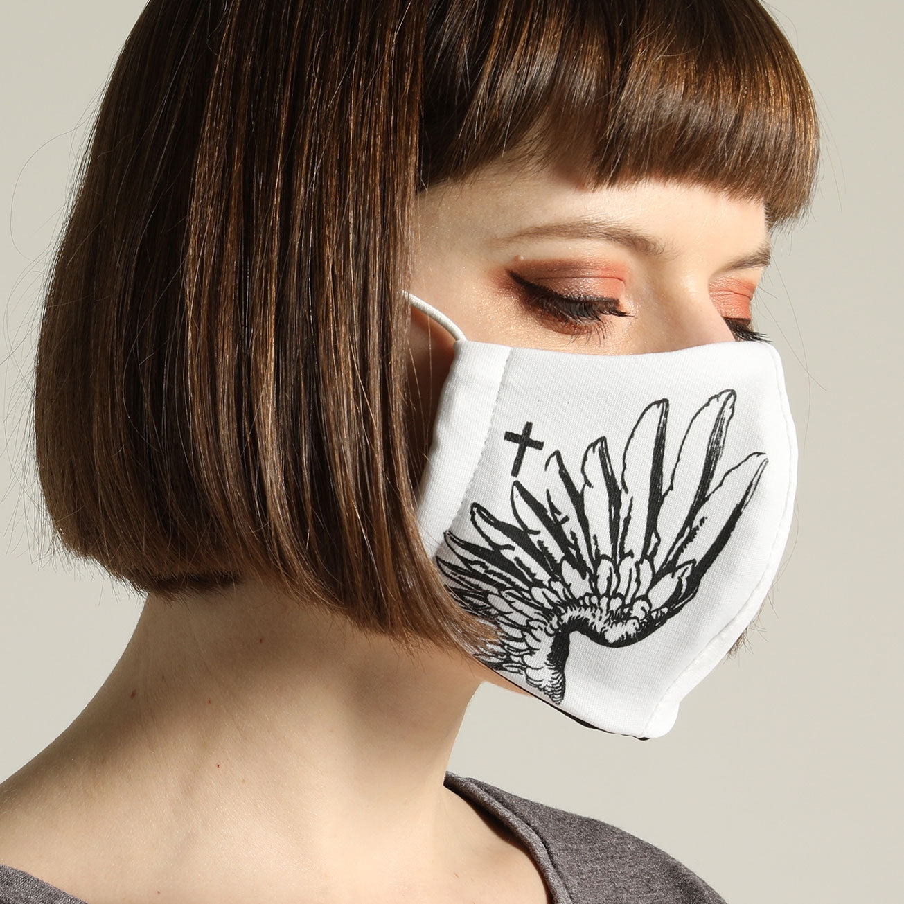 666 Dark Angel Mask Wear 2 / M