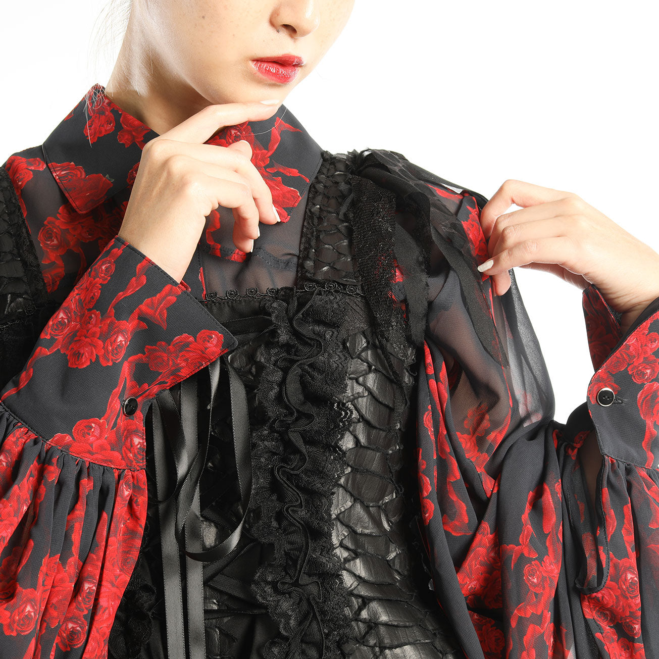 Black Dragon Bird Cage Dress (2sizes)