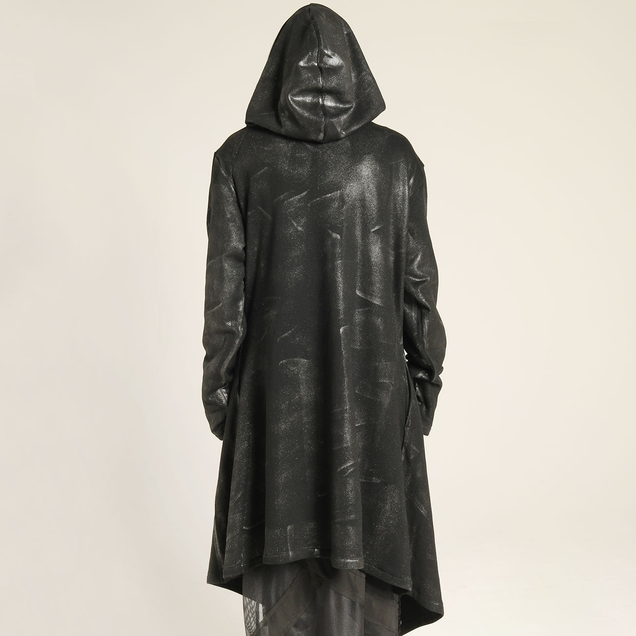 DRAGON LEATHER METAL HOODIE (2 sizes)