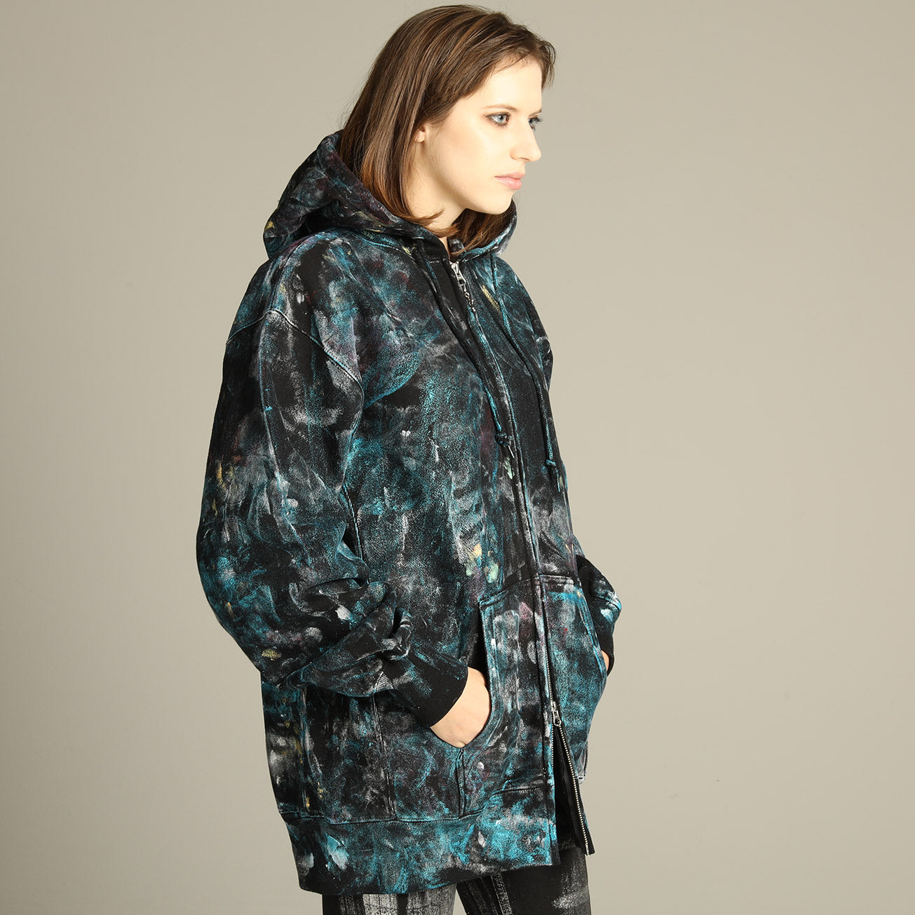 Crash Paint Warm Hoodie (3 sizes)