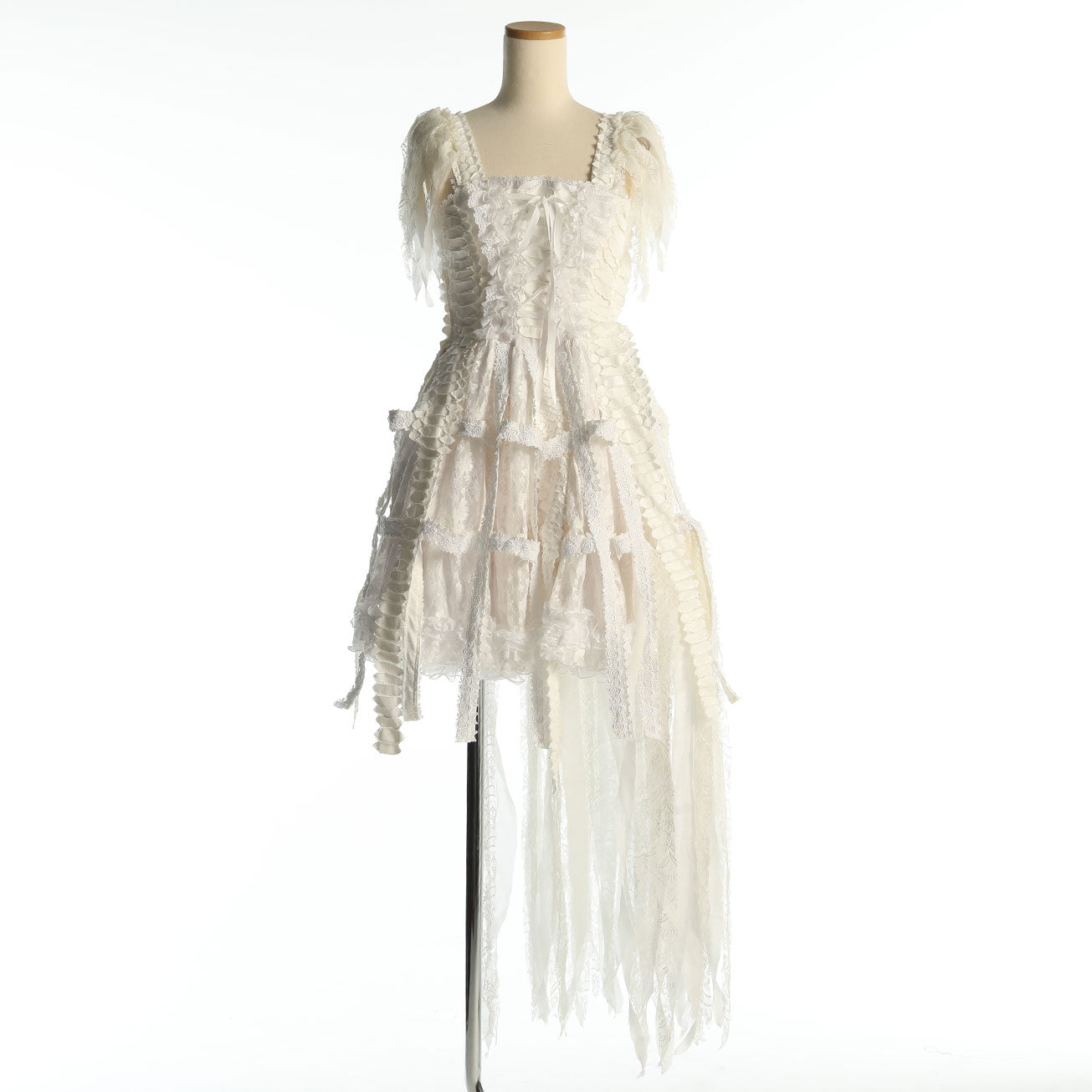 White Dragon Bird Cage Dress (2sizes)