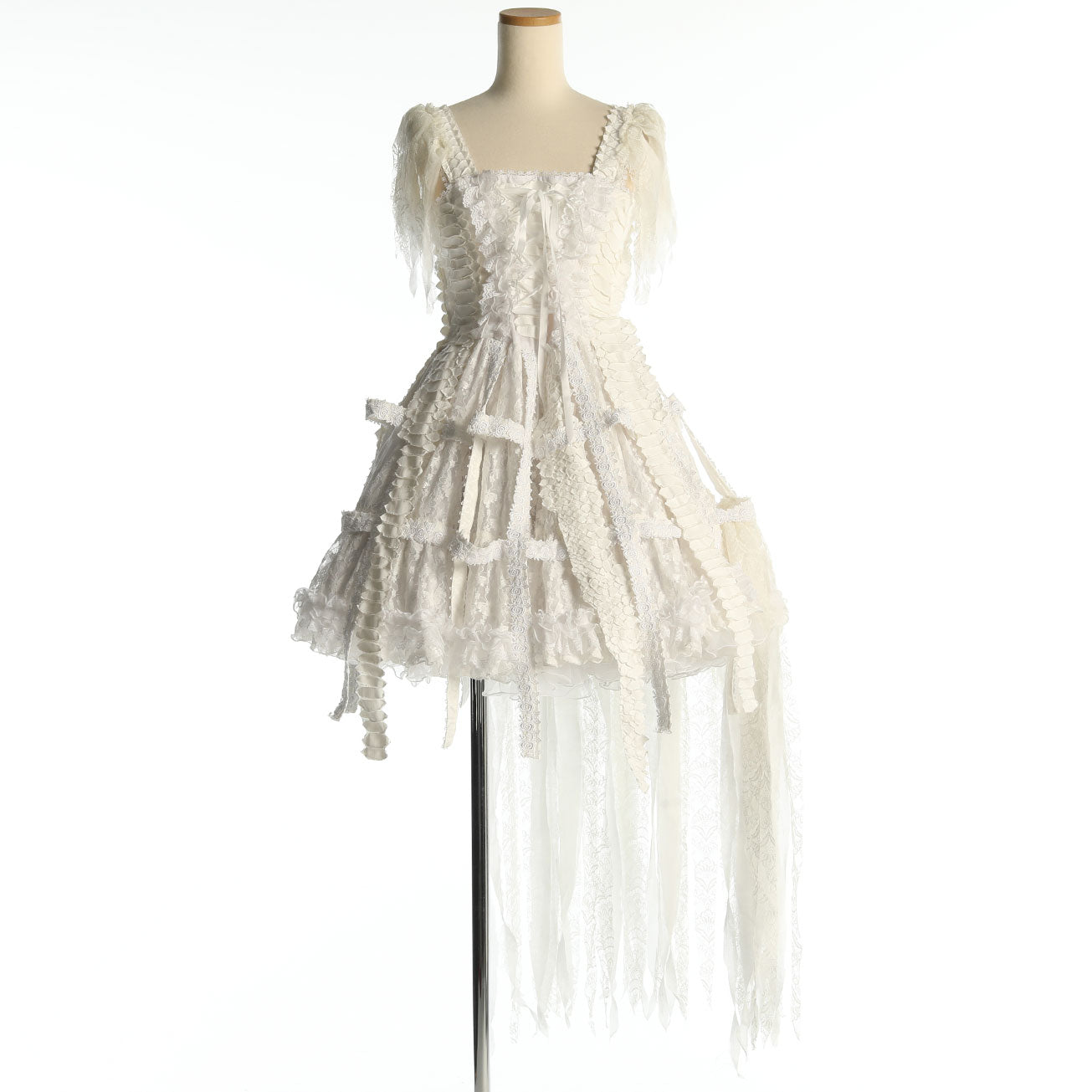 White Dragon Bird Cage Dress (2sizes)
