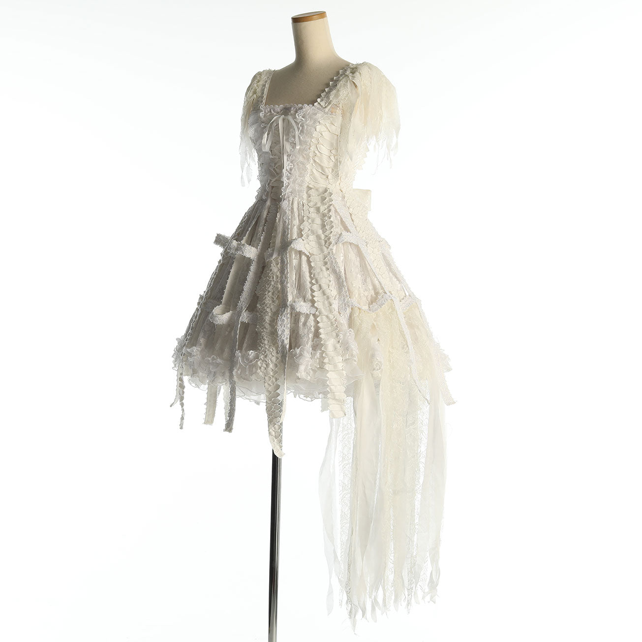 White Dragon Bird Cage Dress (2sizes)