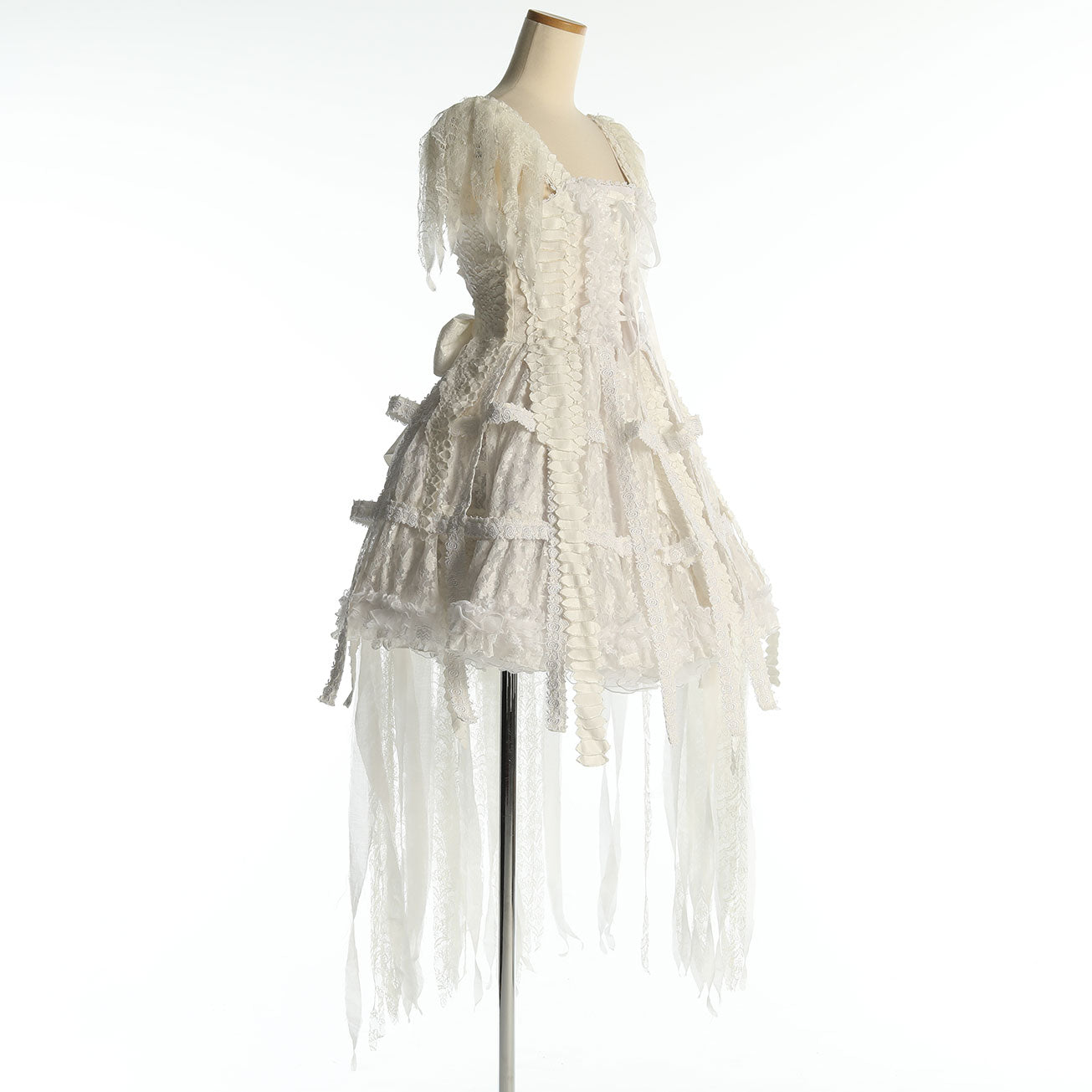 White Dragon Bird Cage Dress (2sizes)