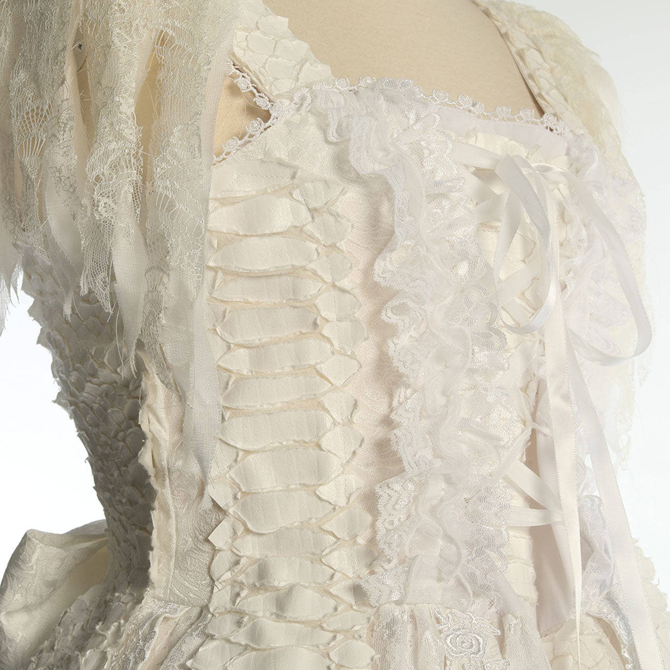 White Dragon Bird Cage Dress (2sizes)