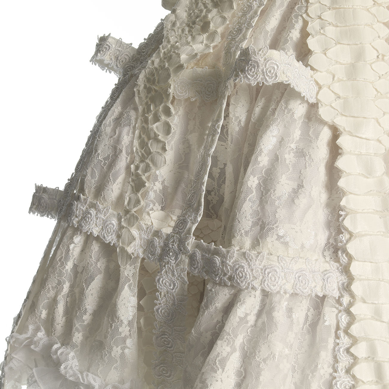 White Dragon Bird Cage Dress (2sizes)