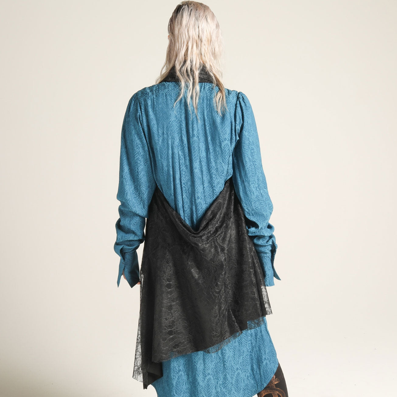 Lace Flare Gilet