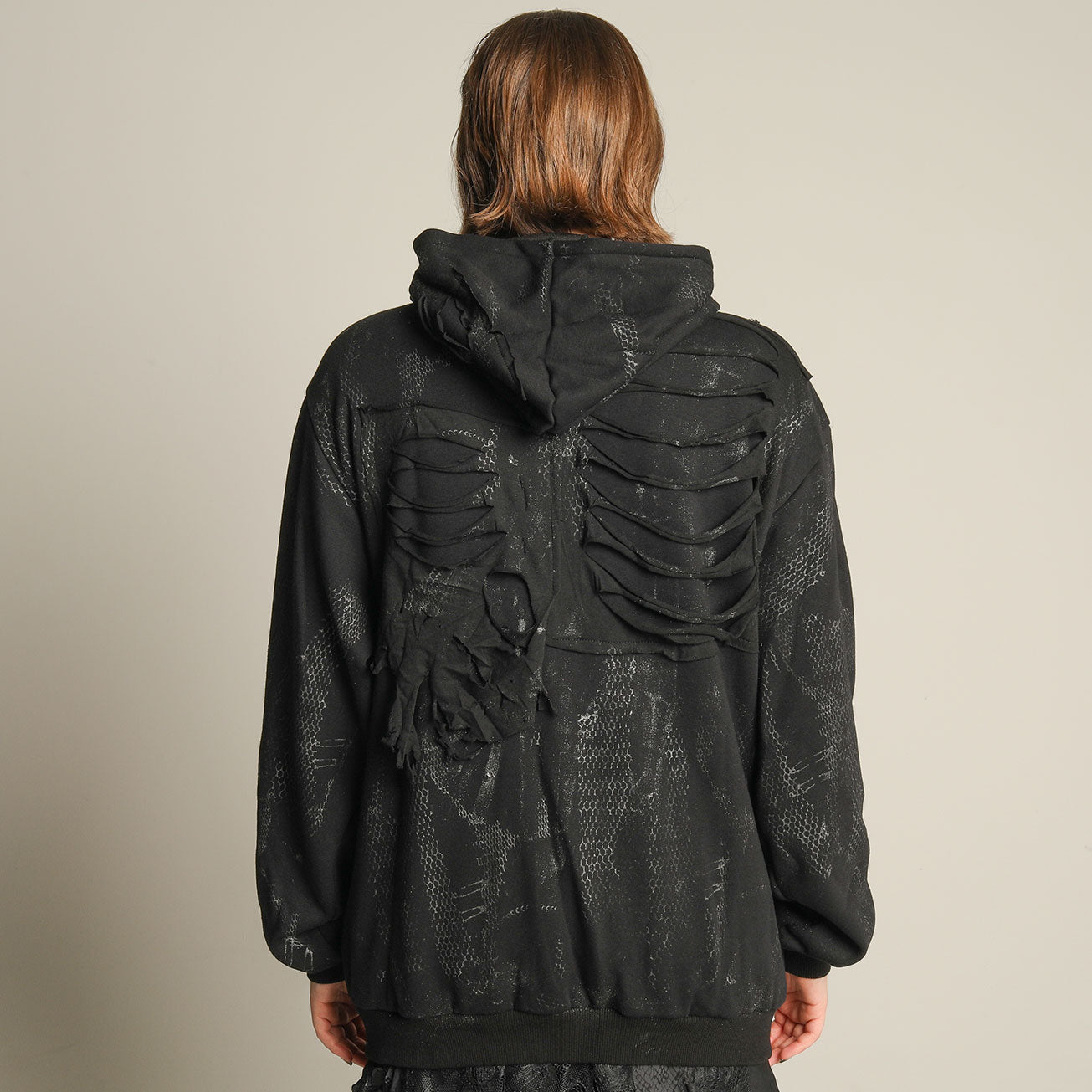 Snake damage hoodie