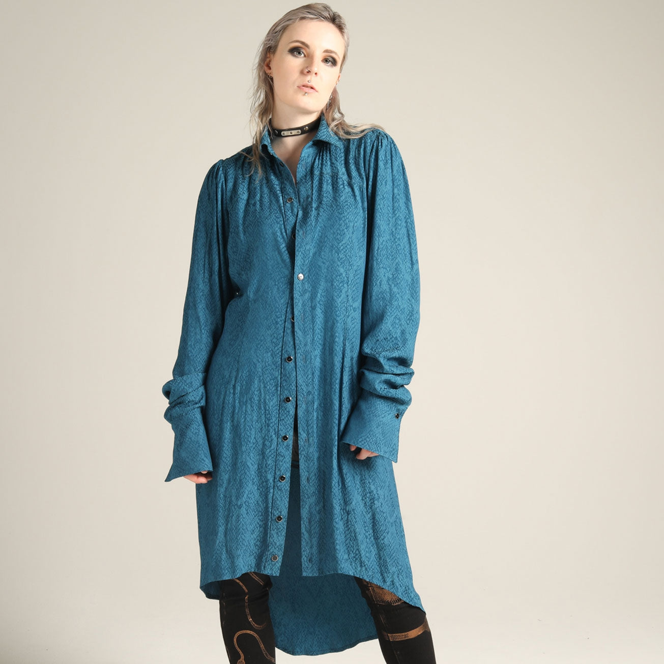 Snake long blouse