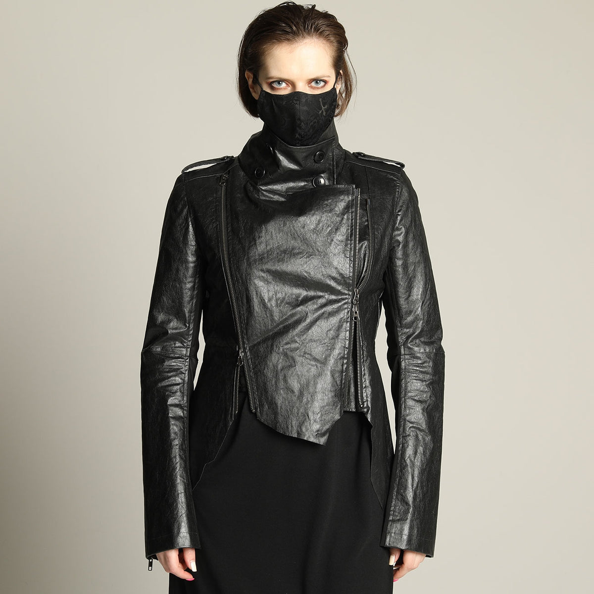 Japan Leather Short Riders Jacket