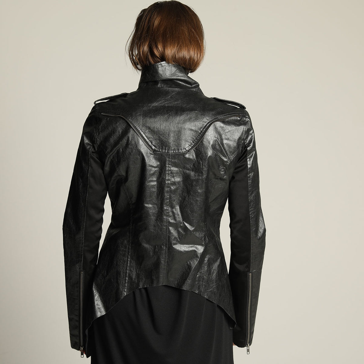 Japan Leather Short Riders Jacket