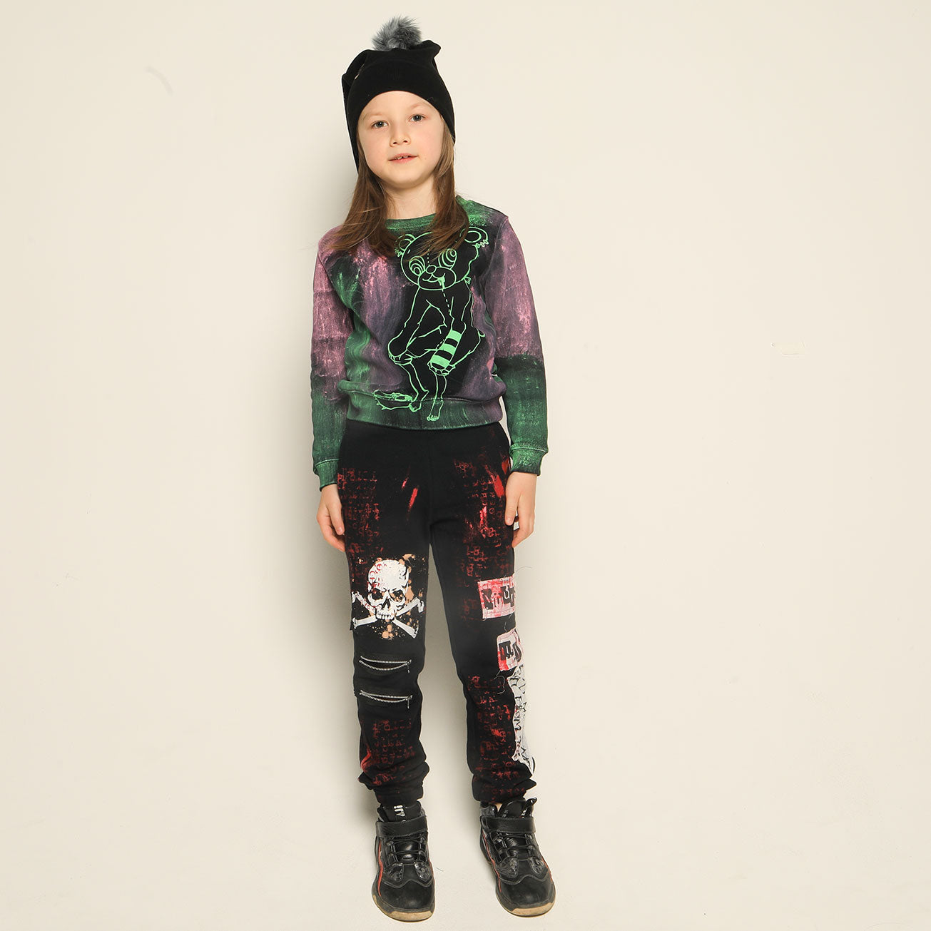 Anarchy Patchwork Paint Pants (3 sizes)