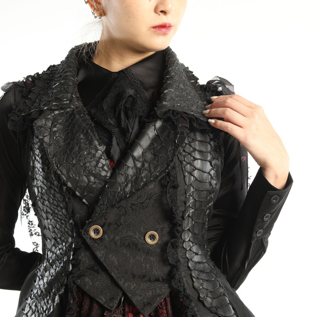 DRAGON LEATHER VEST