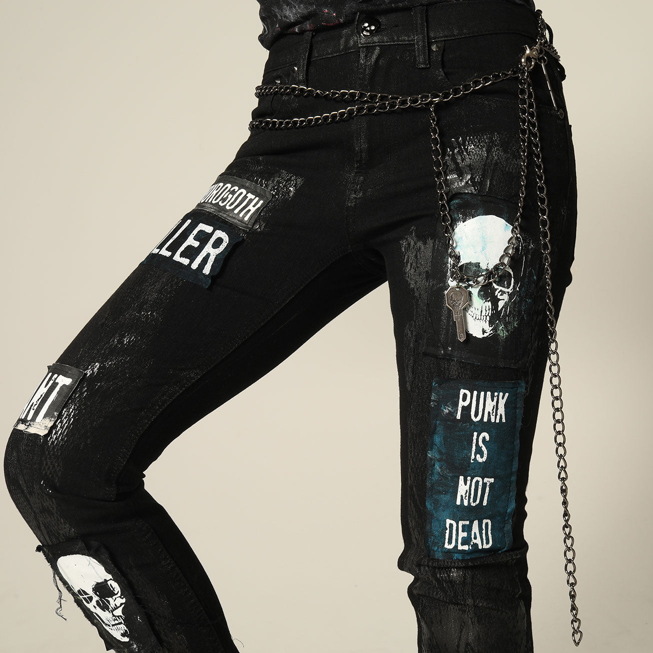Key double Chain belt