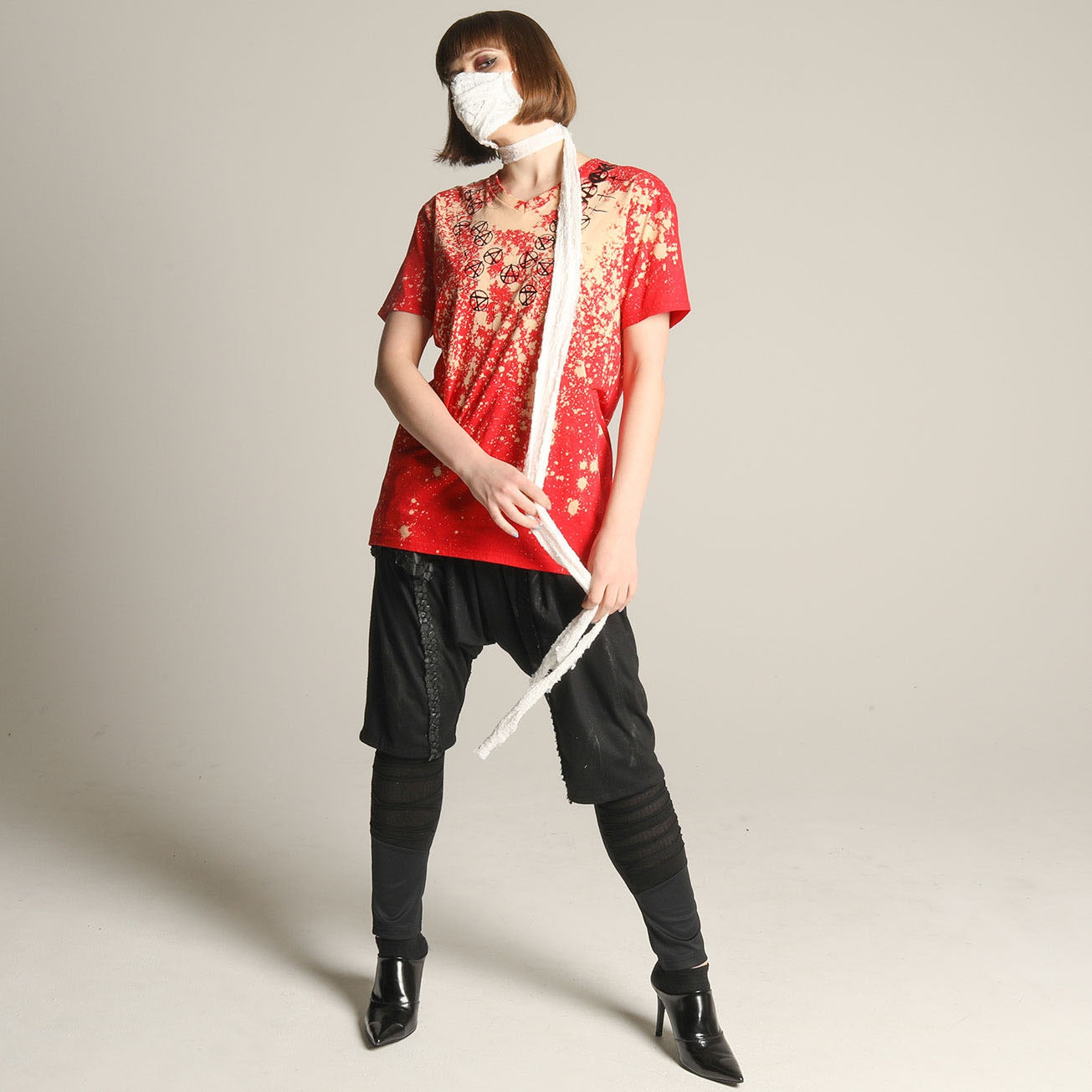 "GURUGURU"Bandage Mask Wear