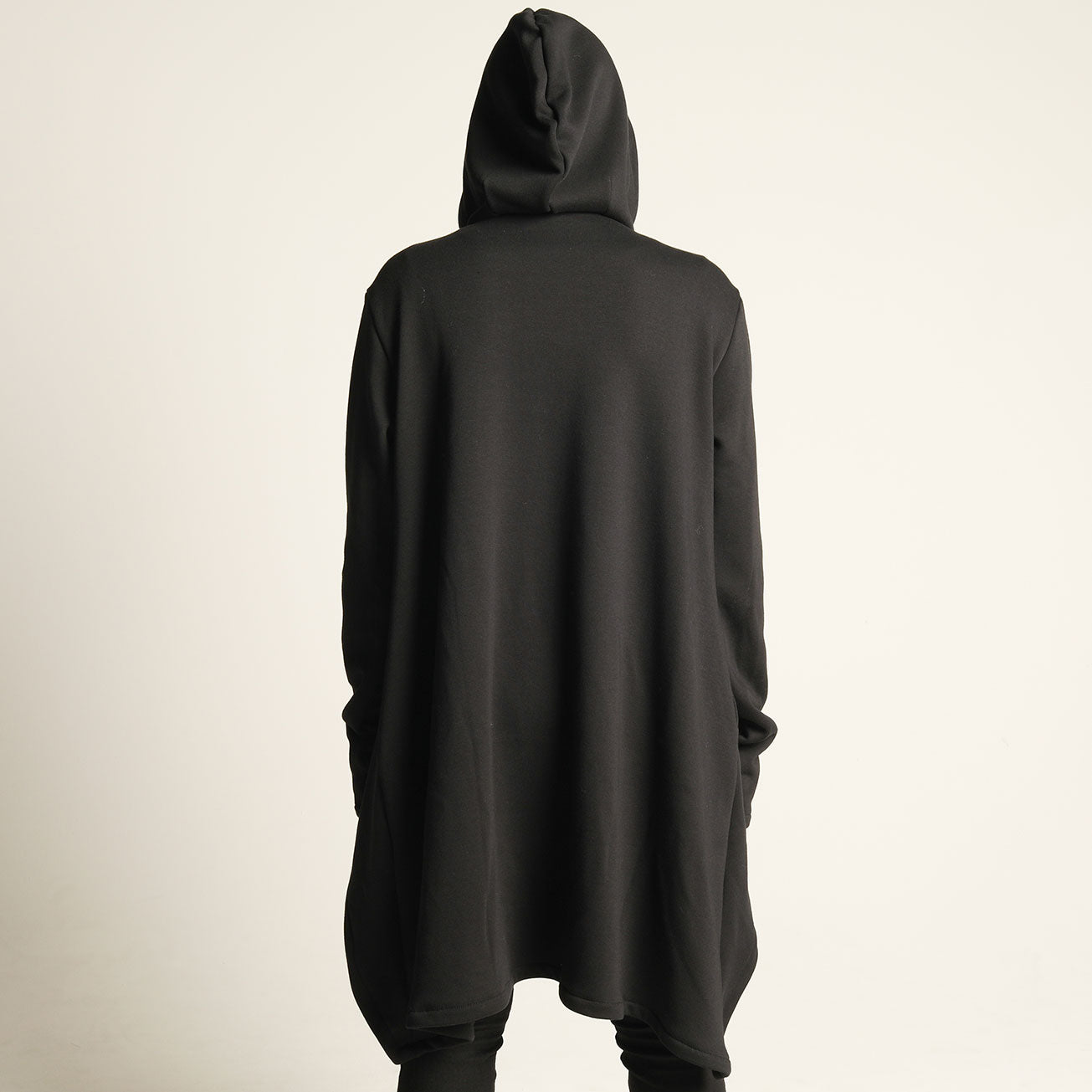 Swallow Tail Drape Hoodie