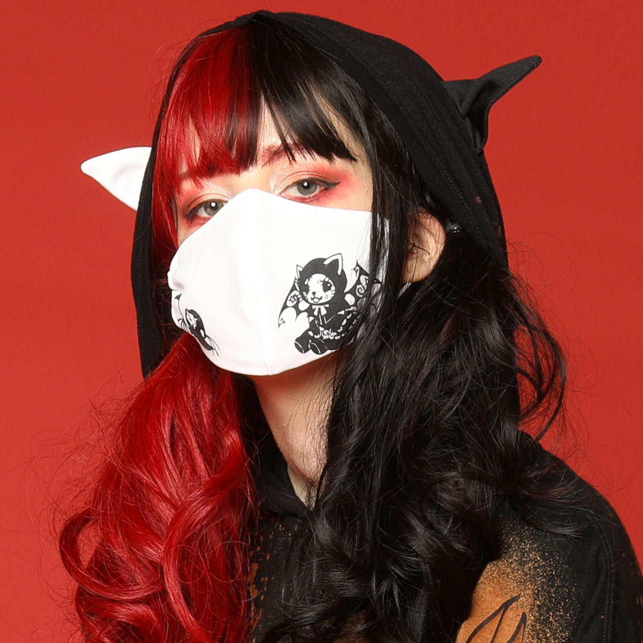 DEVIL ANGRY & KOUMORITA MASK WEAR