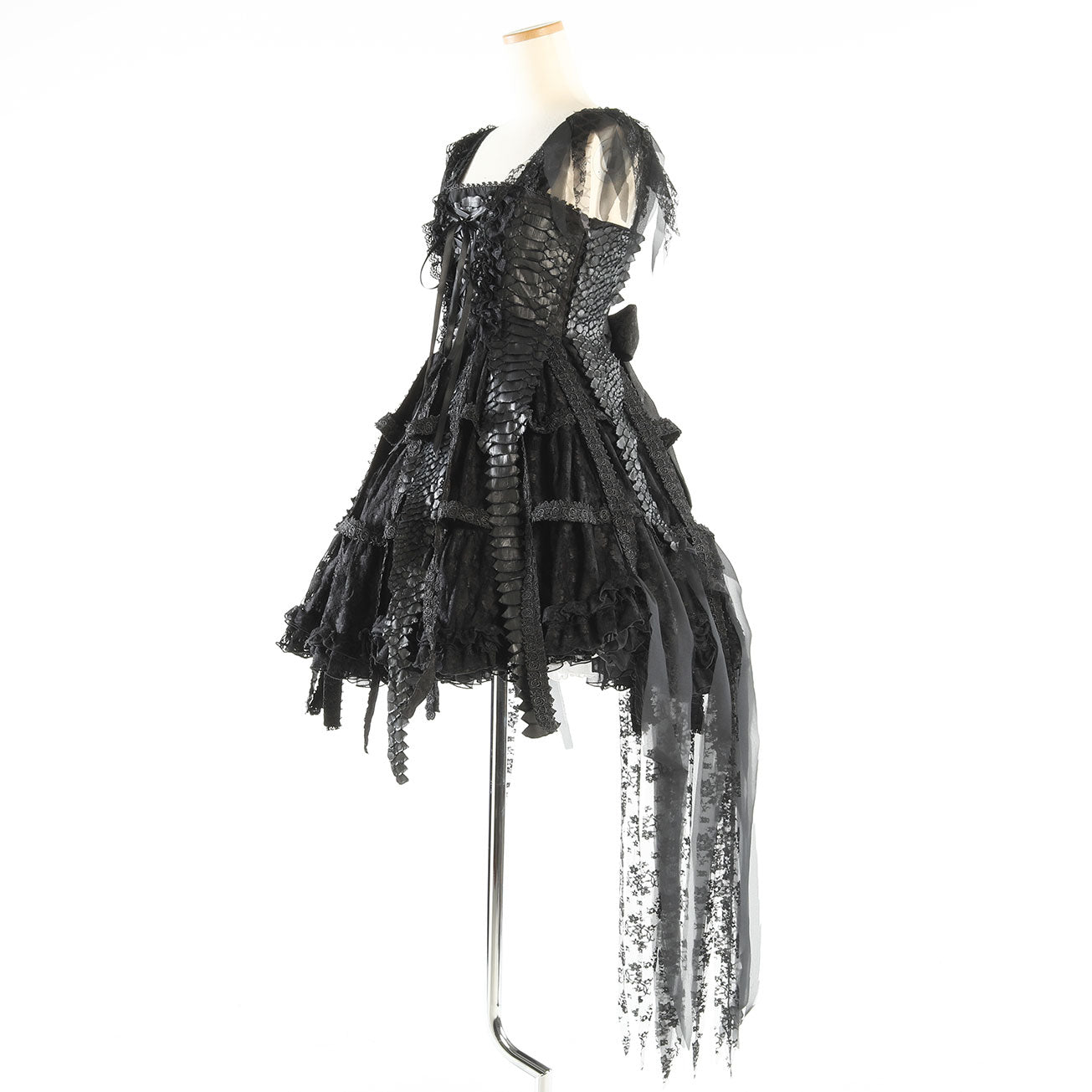 Black Dragon Bird Cage Dress (2sizes)