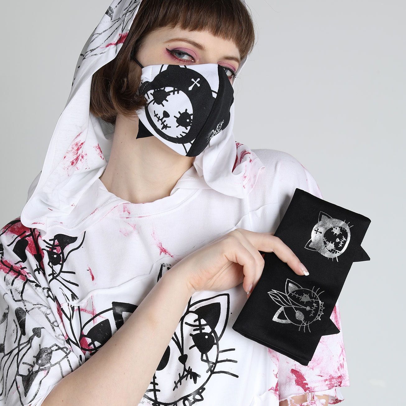 惩罚饥饿和愤怒的面具钱包