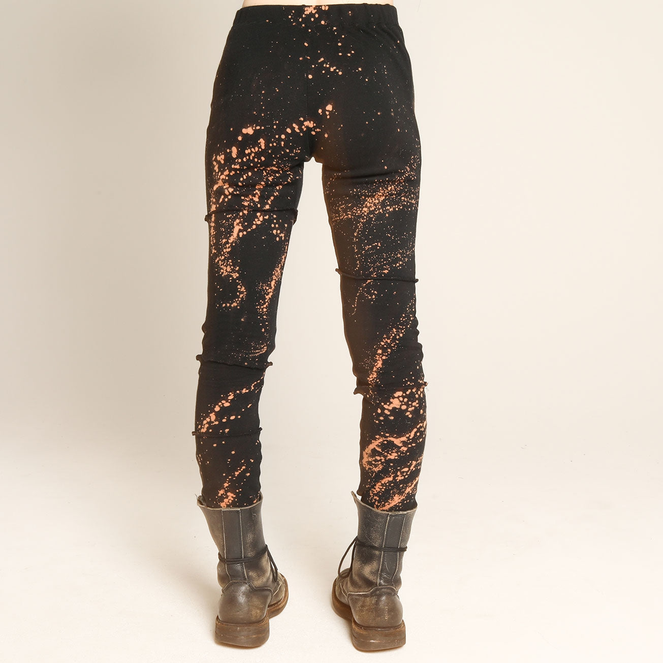 Skull Bleach Leggings