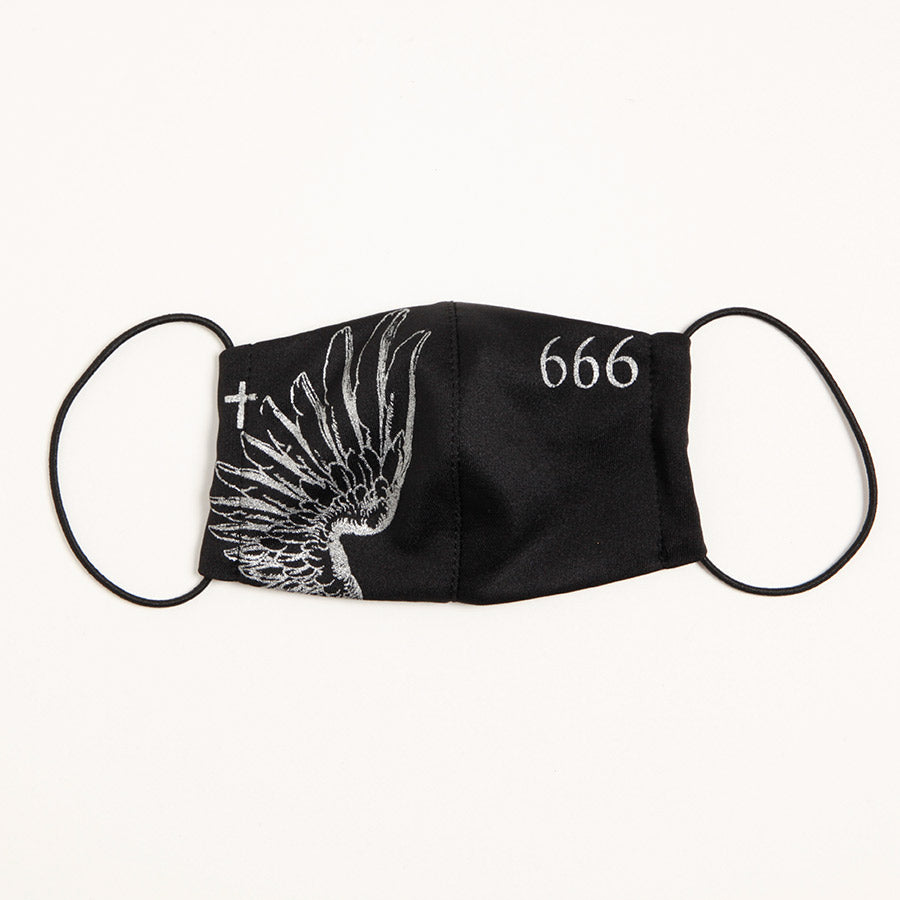 666黑暗天使儿童面具穿着 / S