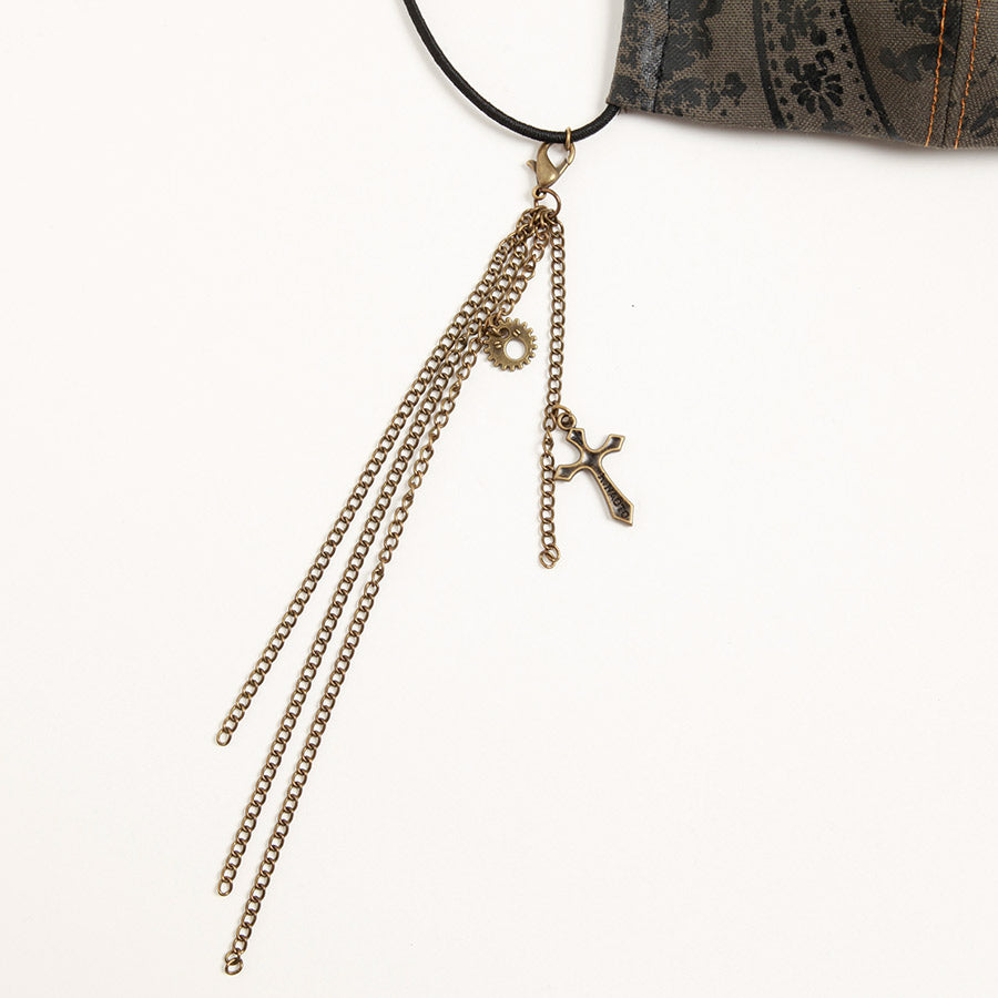 蒸汽朋克链链儿童面具磨损