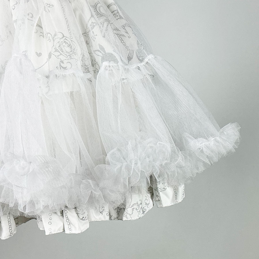 Micro Mini Bunny Petticoat 35cm / WH