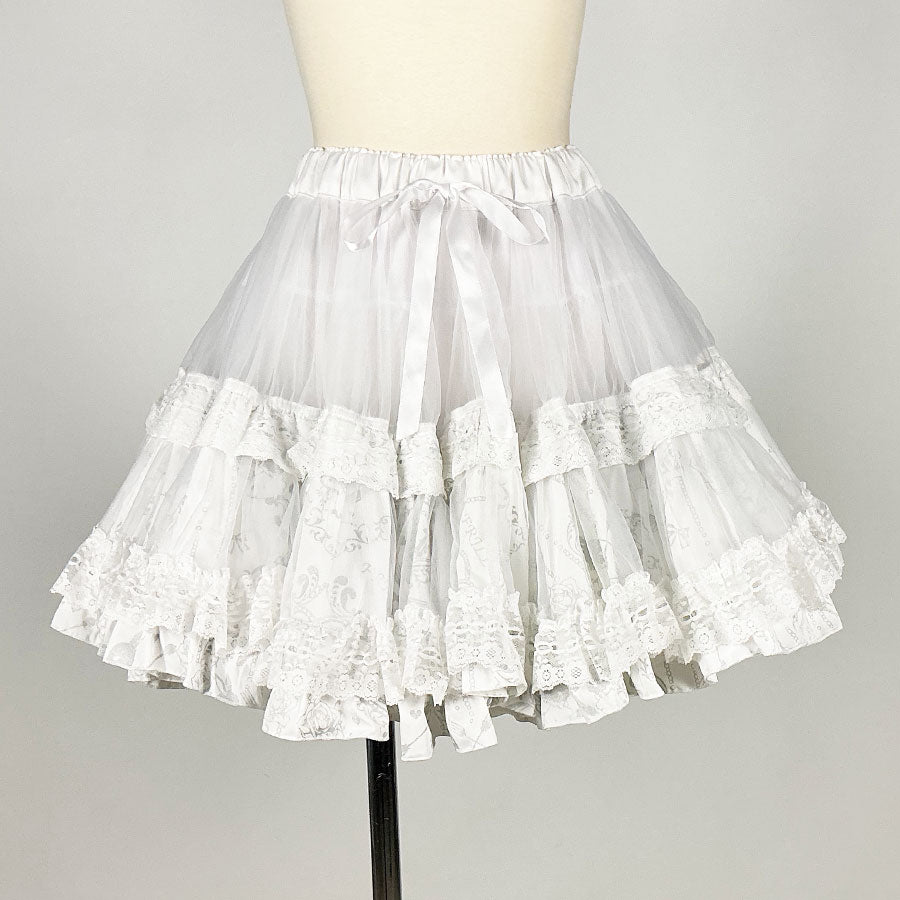 Bunny Volume Mini Petticoat 45cm / WH