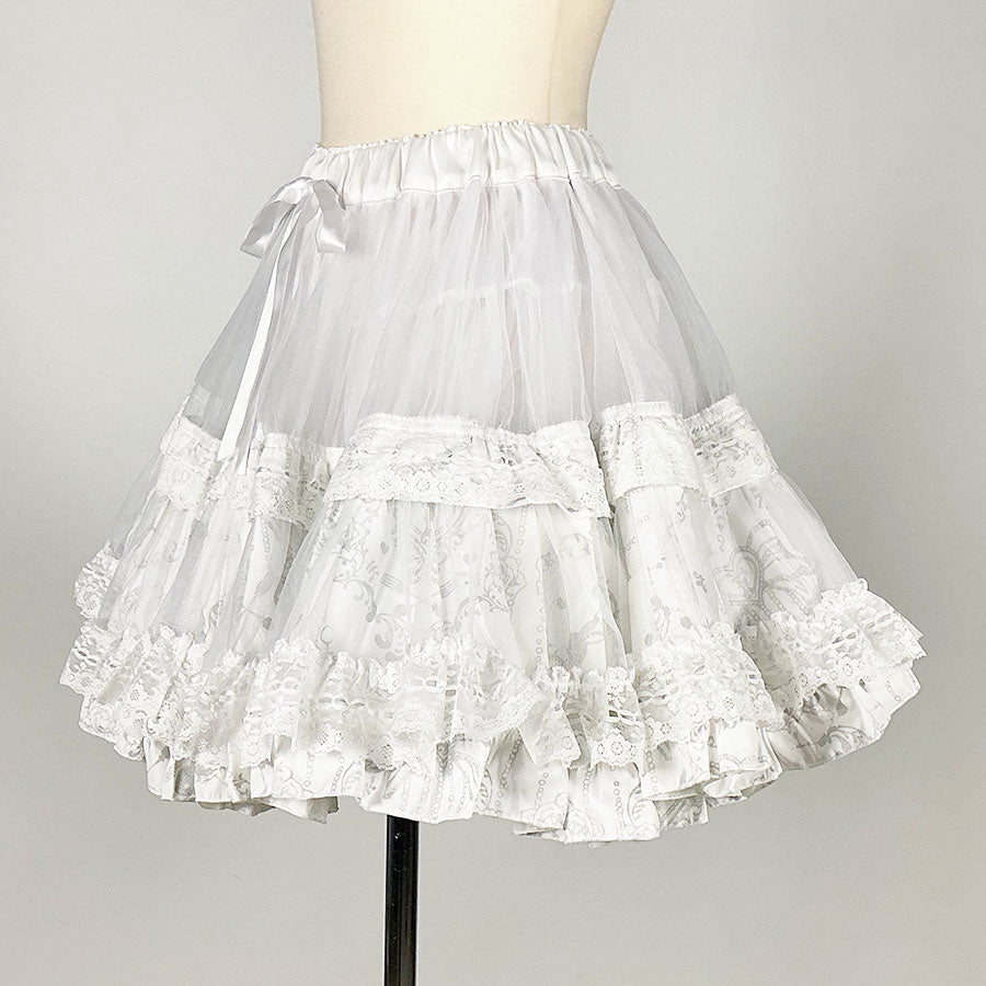 Bunny Volume Mini Petticoat 45cm / WH