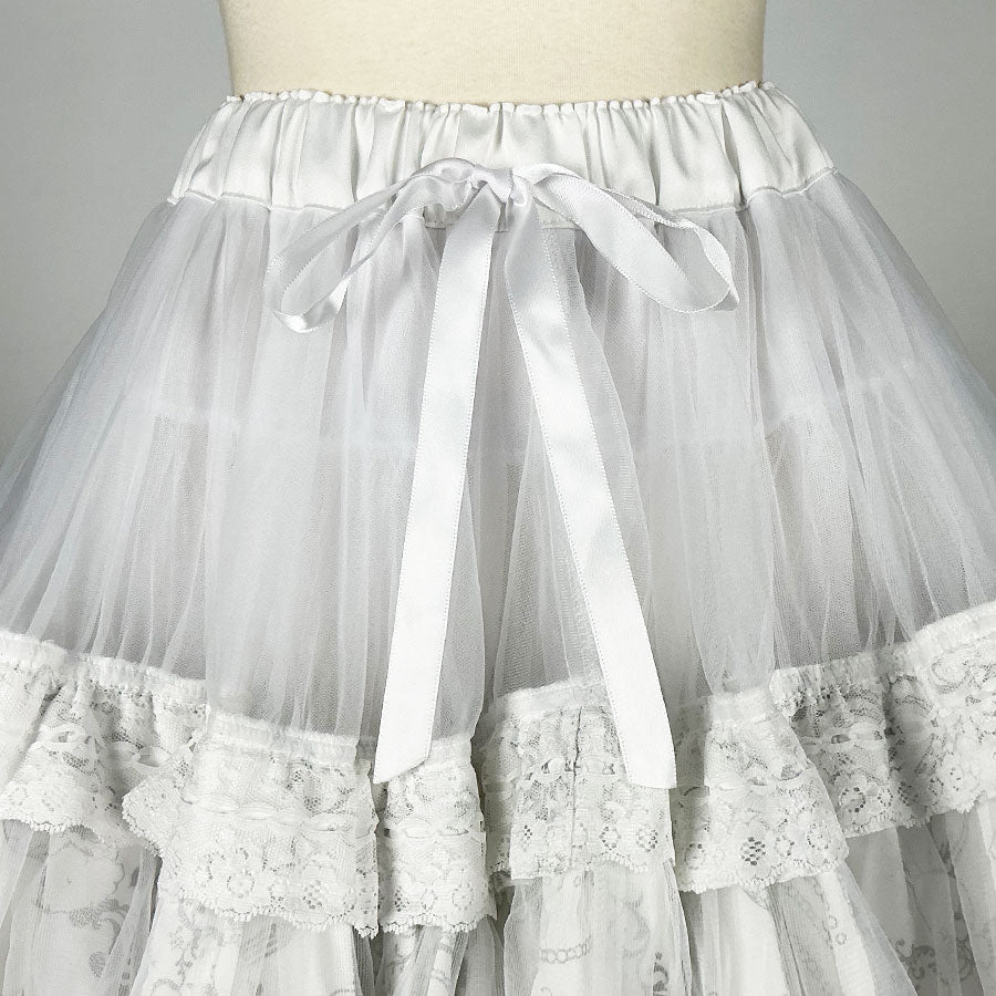 Bunny Volume Mini Petticoat 45cm / WH
