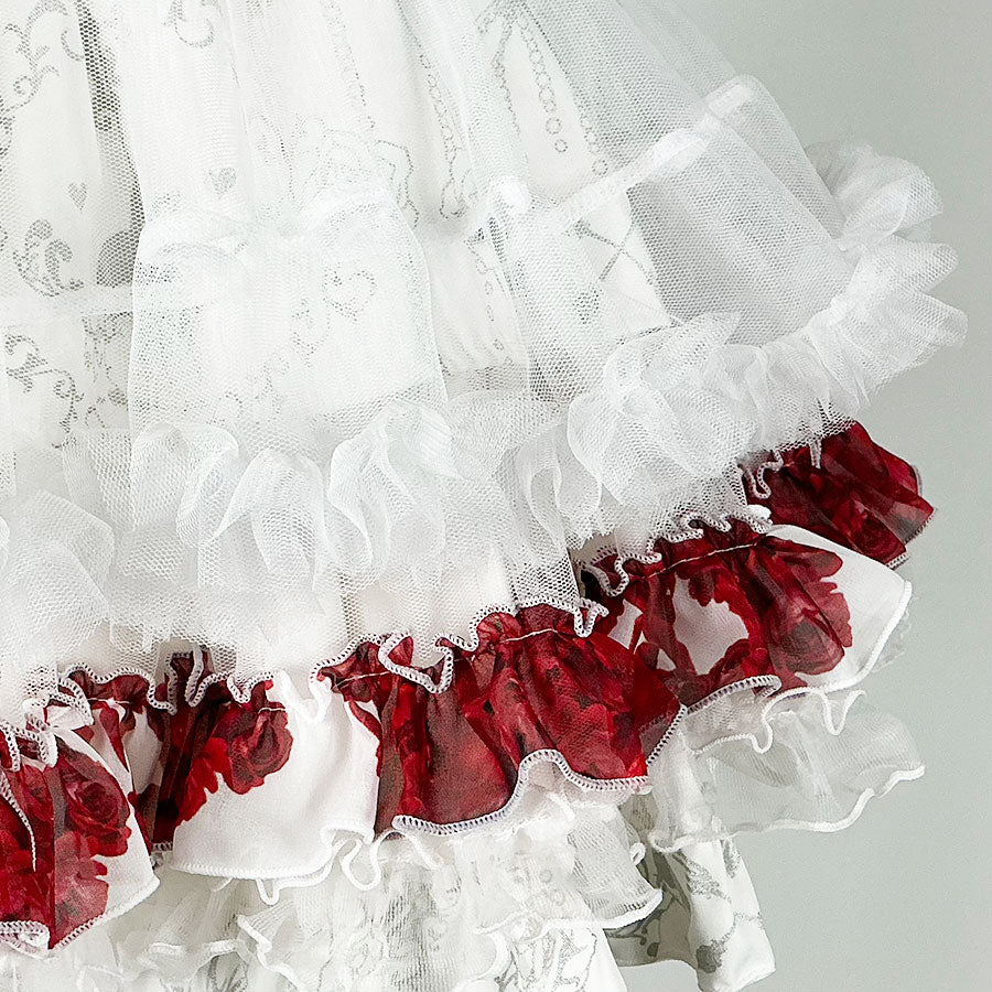 血色玫瑰微迷你衬裙 / LOLITA