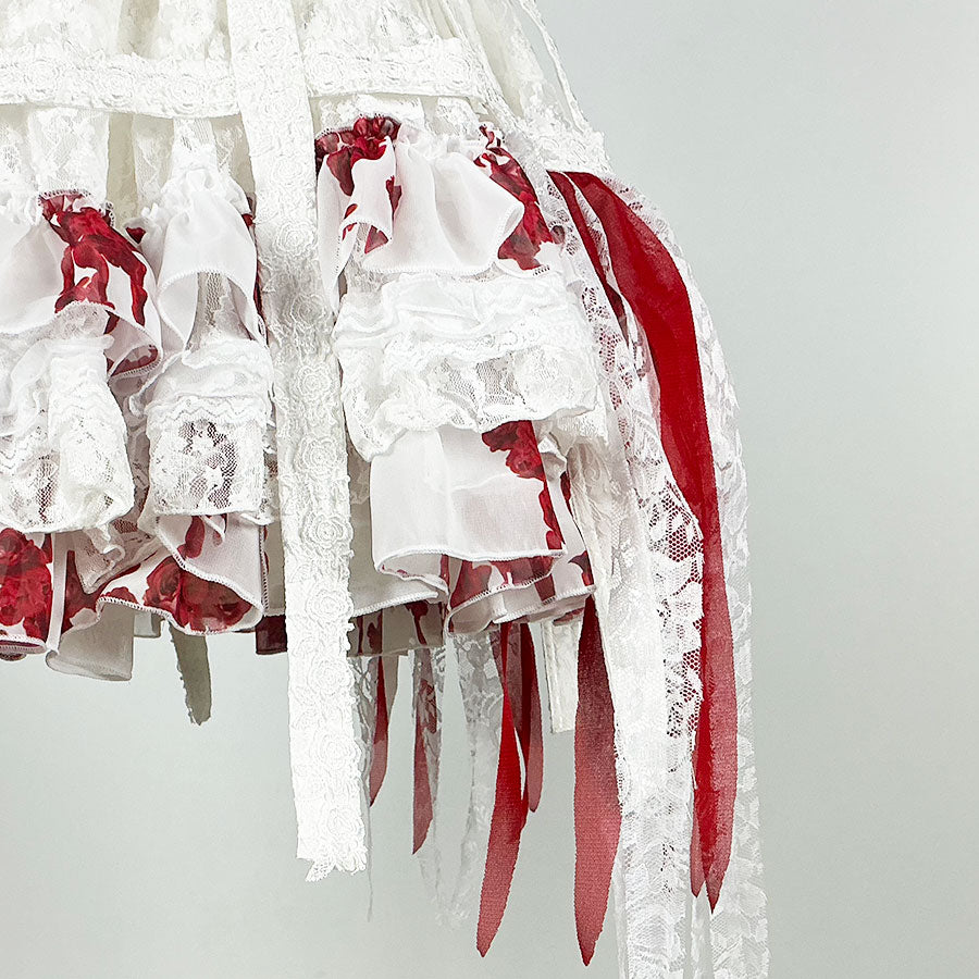 Drip Bloody Rose Bird Cage Dress (2sizes)  / LOLITA